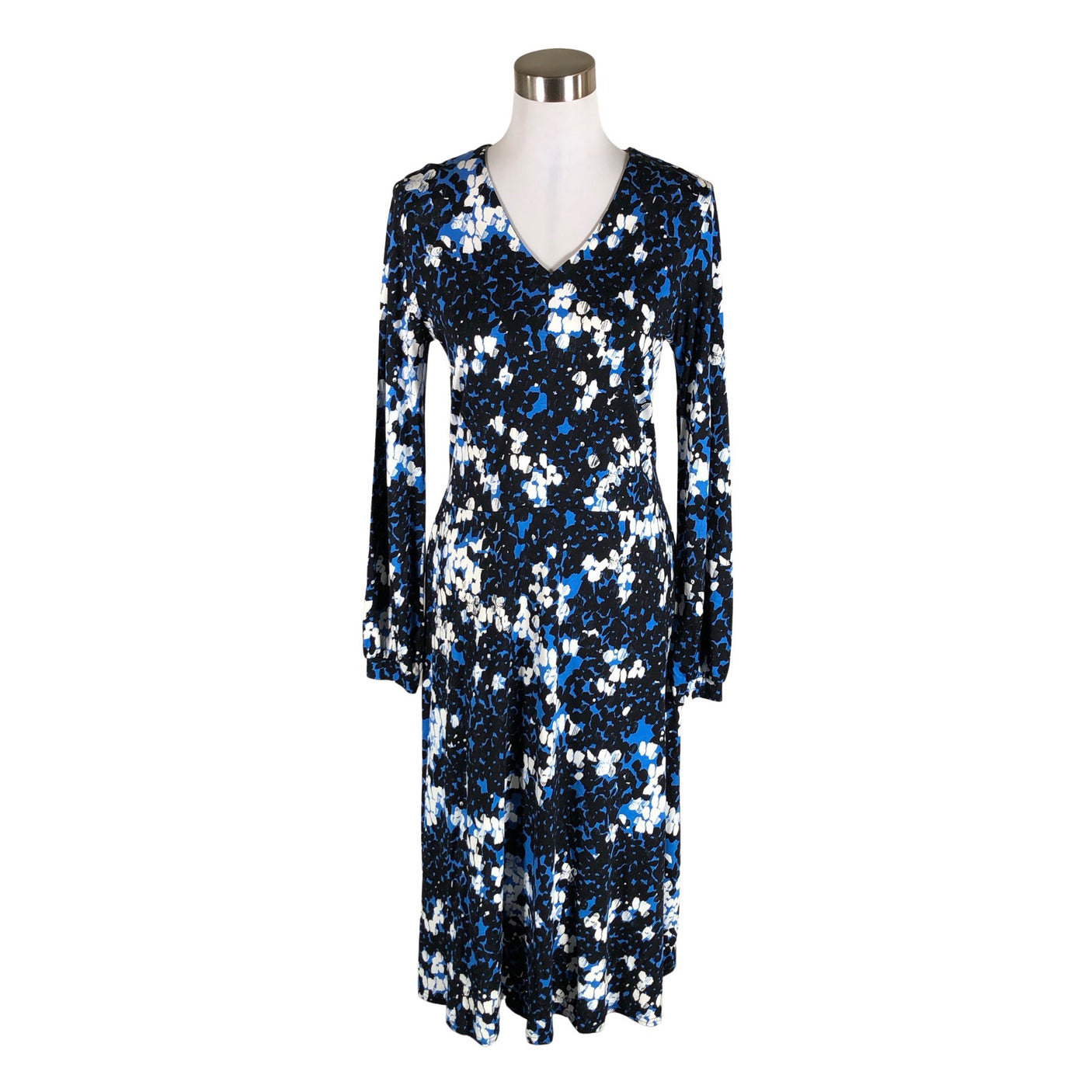 Unisex Nanso - Trikotaažist kleit, suurus 40 - Sinine (1)
