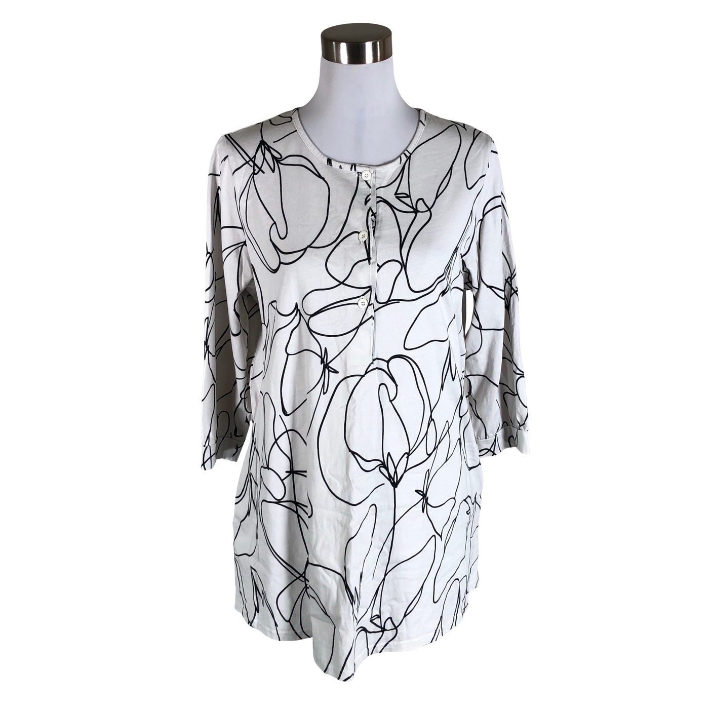 Unisex NOSH - Trikotaažist tuunika, suurus 40 - Hall (1)