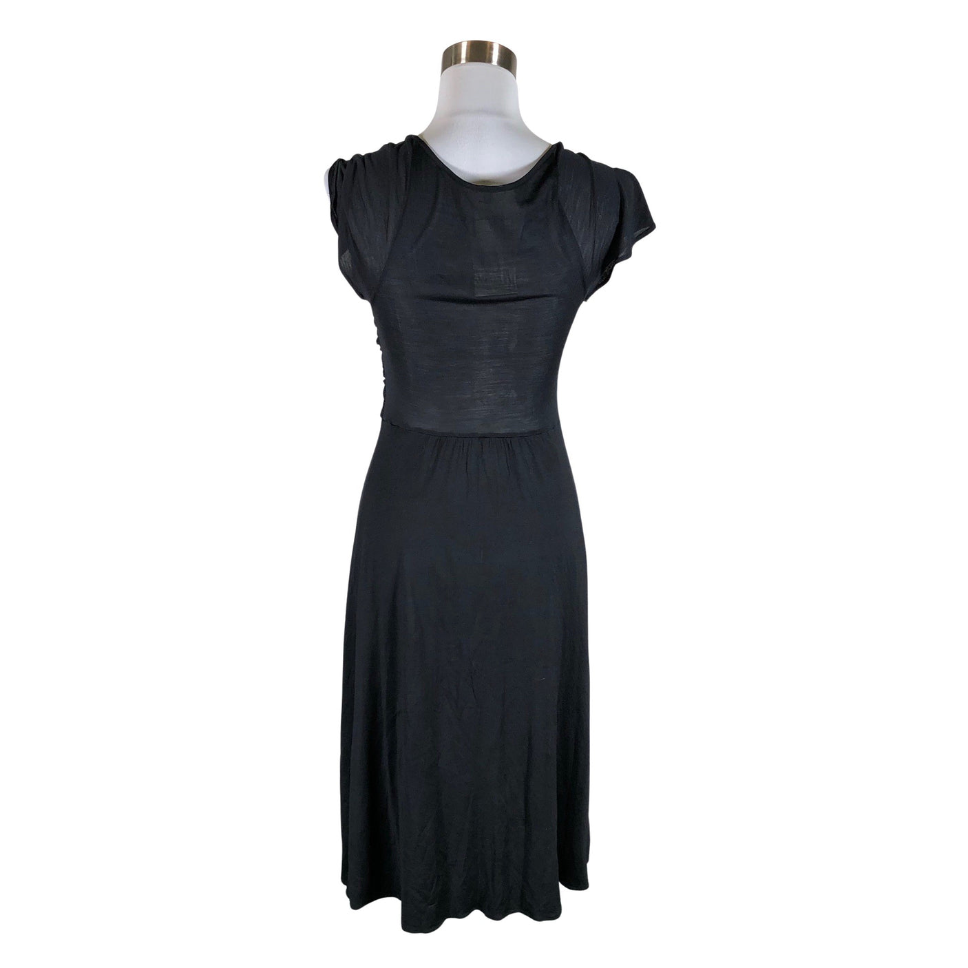 Unisex Massimo Dutti - Trikotaažist kleit, suurus 38 - Must (2)