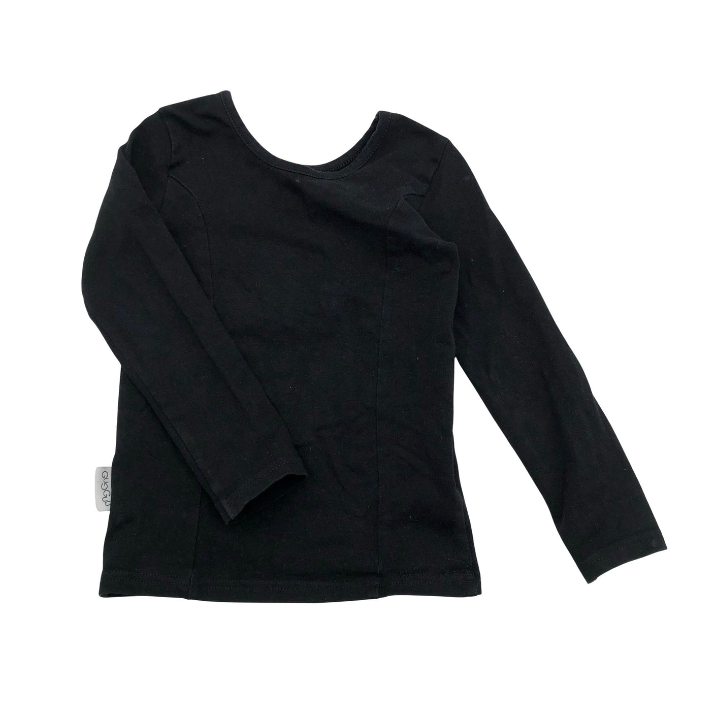 Unisex Gugguu - Trikotaažist pluus, suurus 74 - 80 - Must (1)