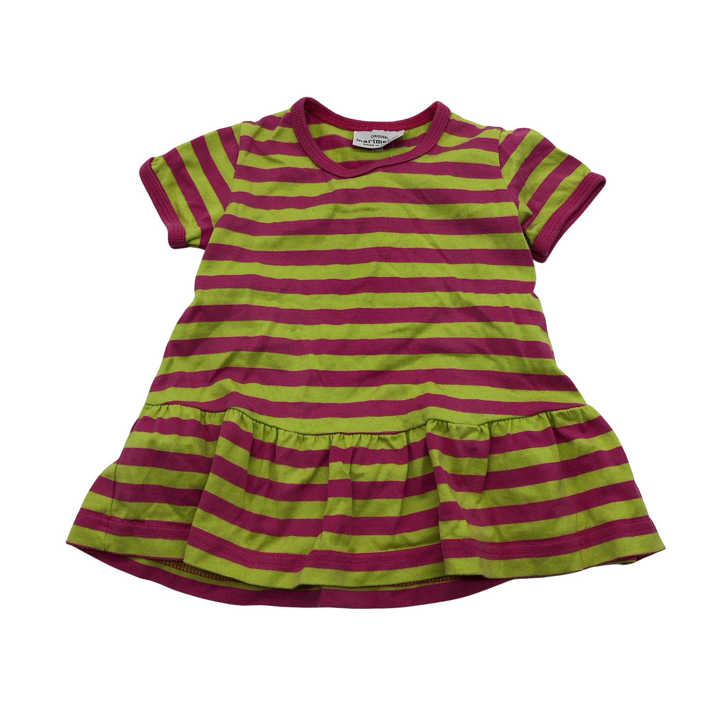 Unisex Marimekko - Trikotaažist kleit, suurus 56 - 62 - Roosa (1)