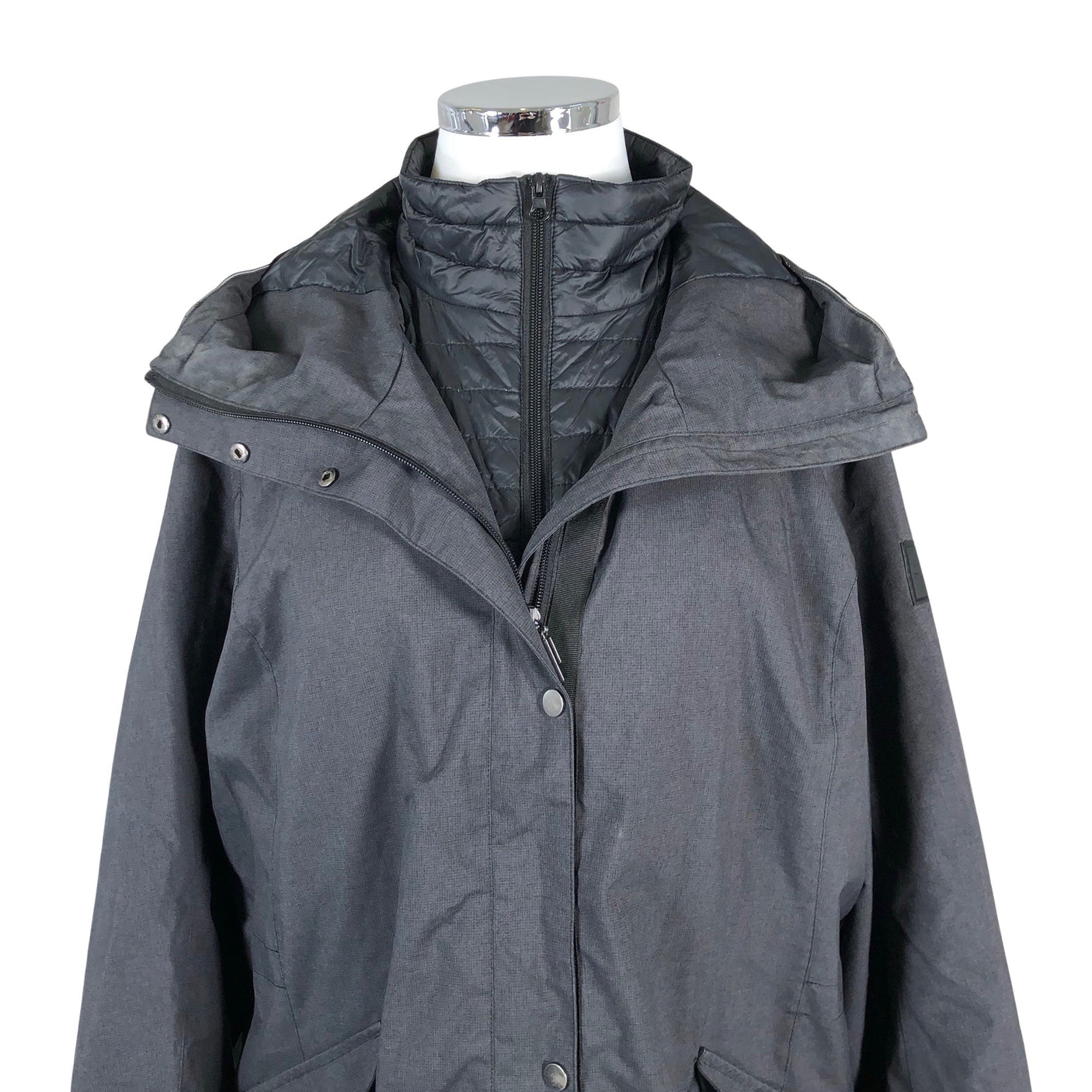 Unisex Raiski - Õhem talvejope, suurus 48 - Hall (3)