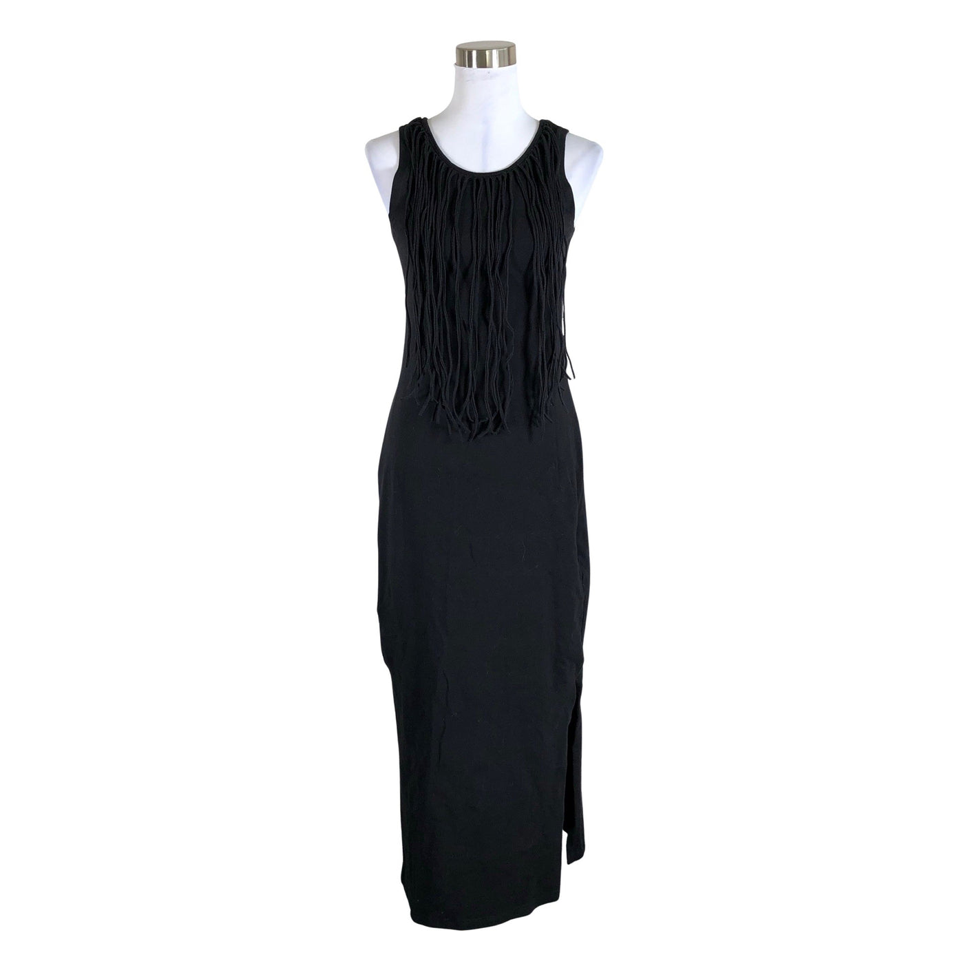 Unisex Metsola - Trikotaažist kleit, suurus 40 - Must (1)
