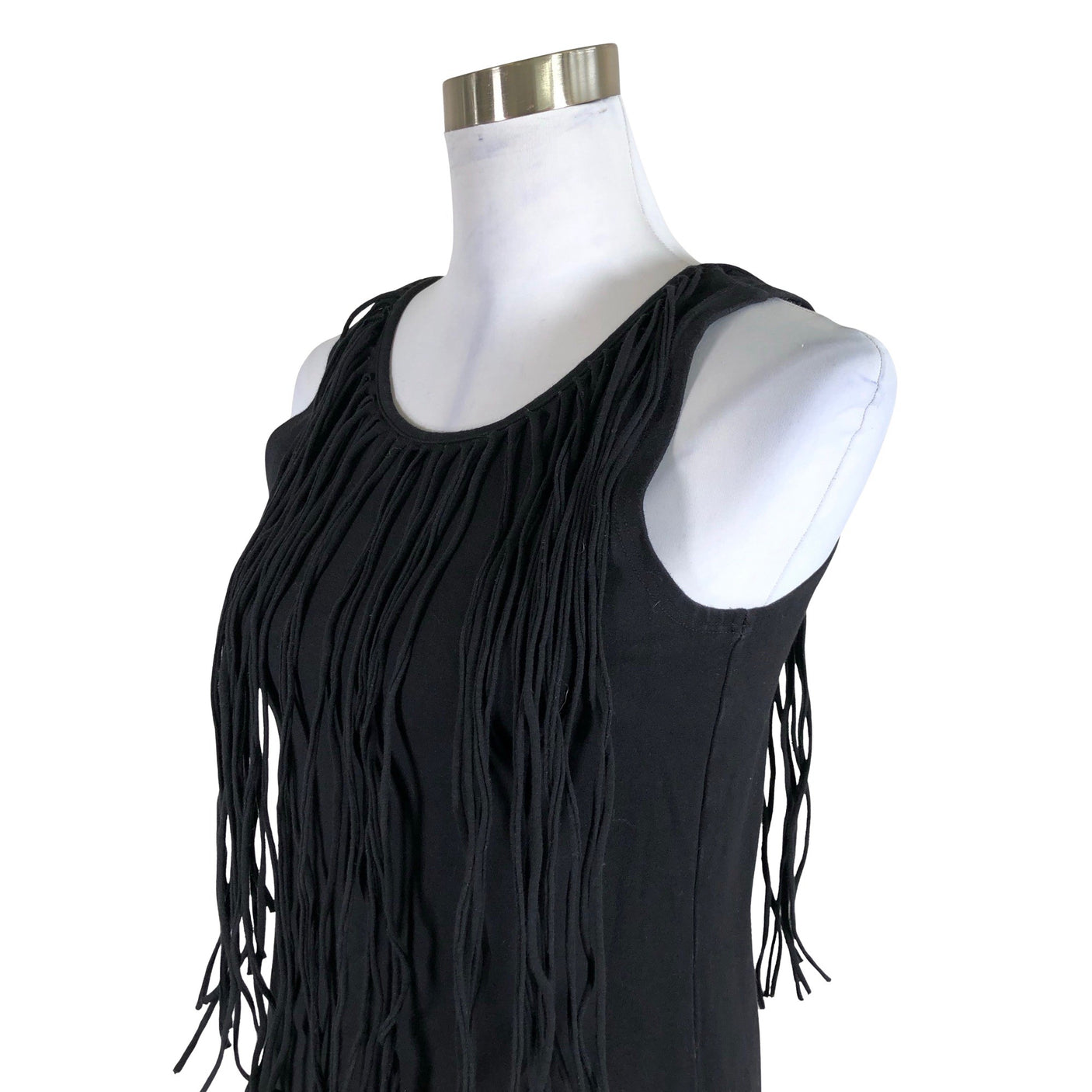 Unisex Metsola - Trikotaažist kleit, suurus 40 - Must (2)