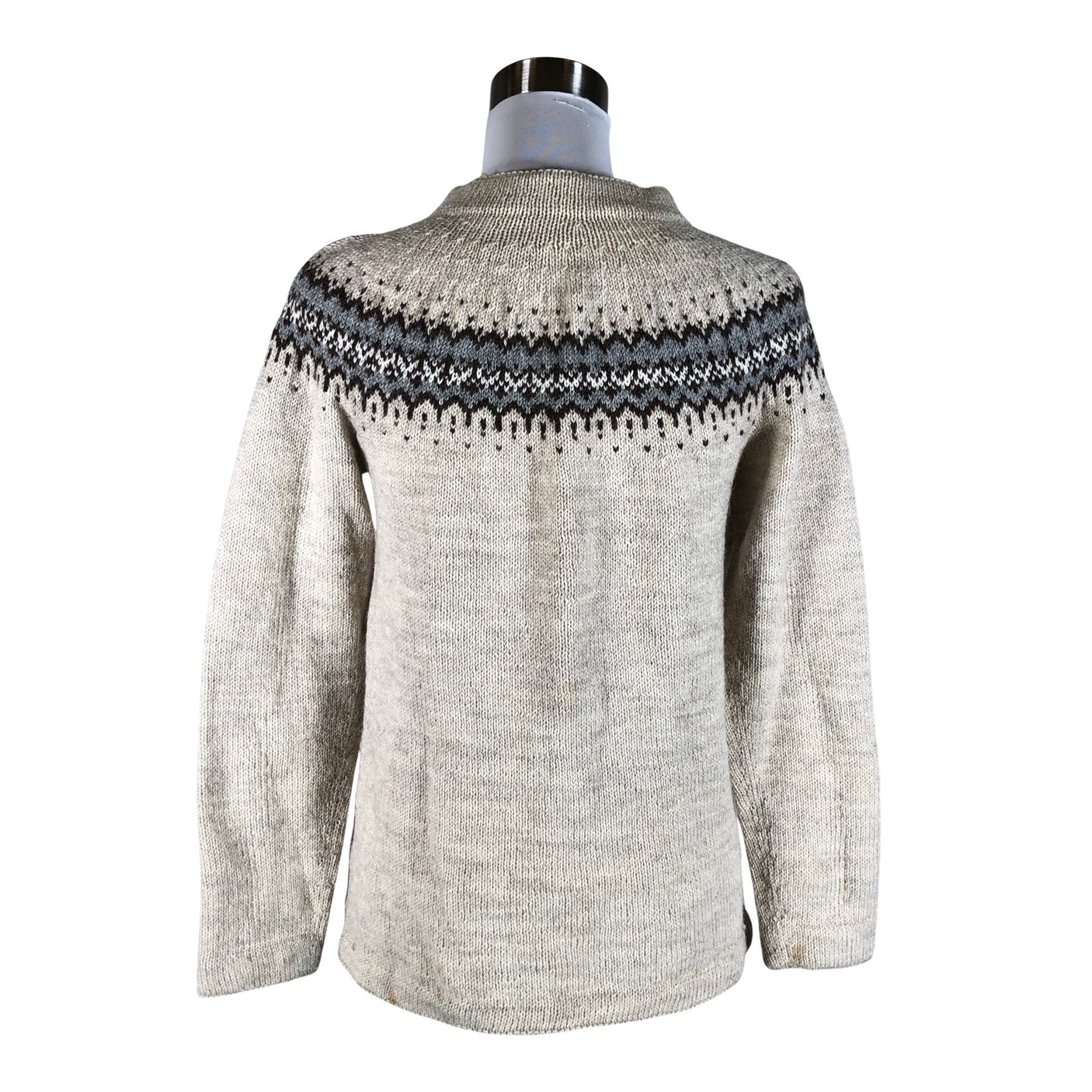 Unisex Handmade - Kampsun, suurus 38 - Looduslik valge (2)