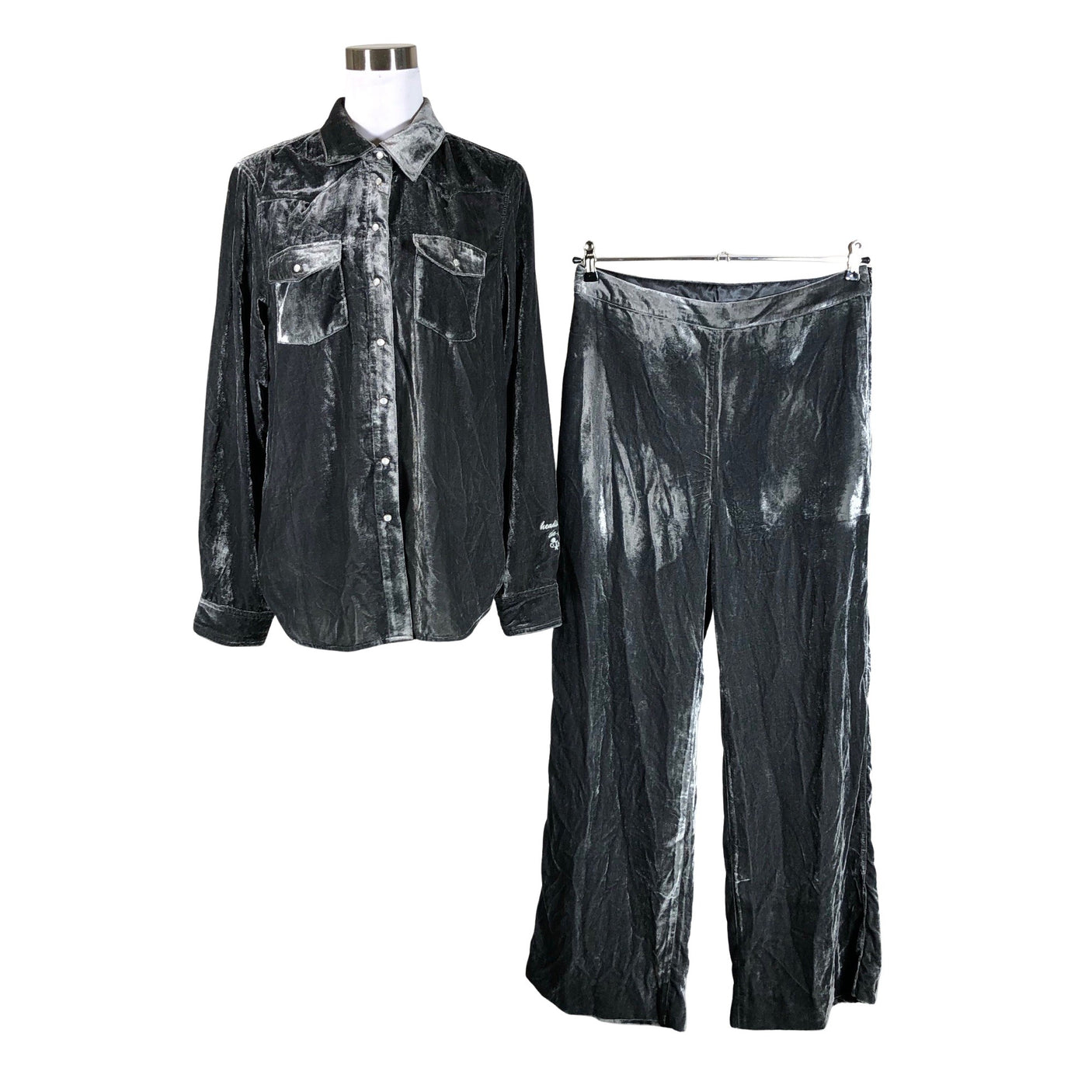 Unisex Odd Molly - Pidulikud püksid, suurus 40 - Hall (1)
