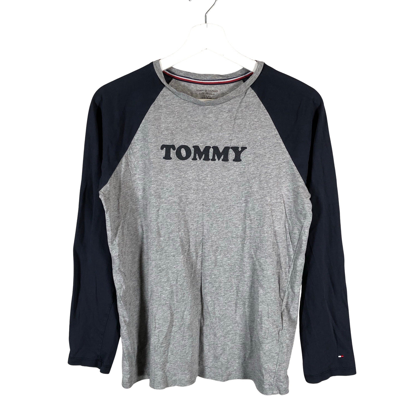 Unisex Tommy Hilfiger - Trikotaažist pluus, suurus 170 - 176 - Hall (1)