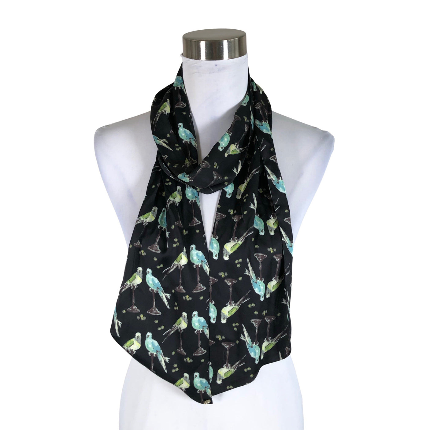 Unisex Ted Baker - Õhuke sall, suurus Mini - Must (1)