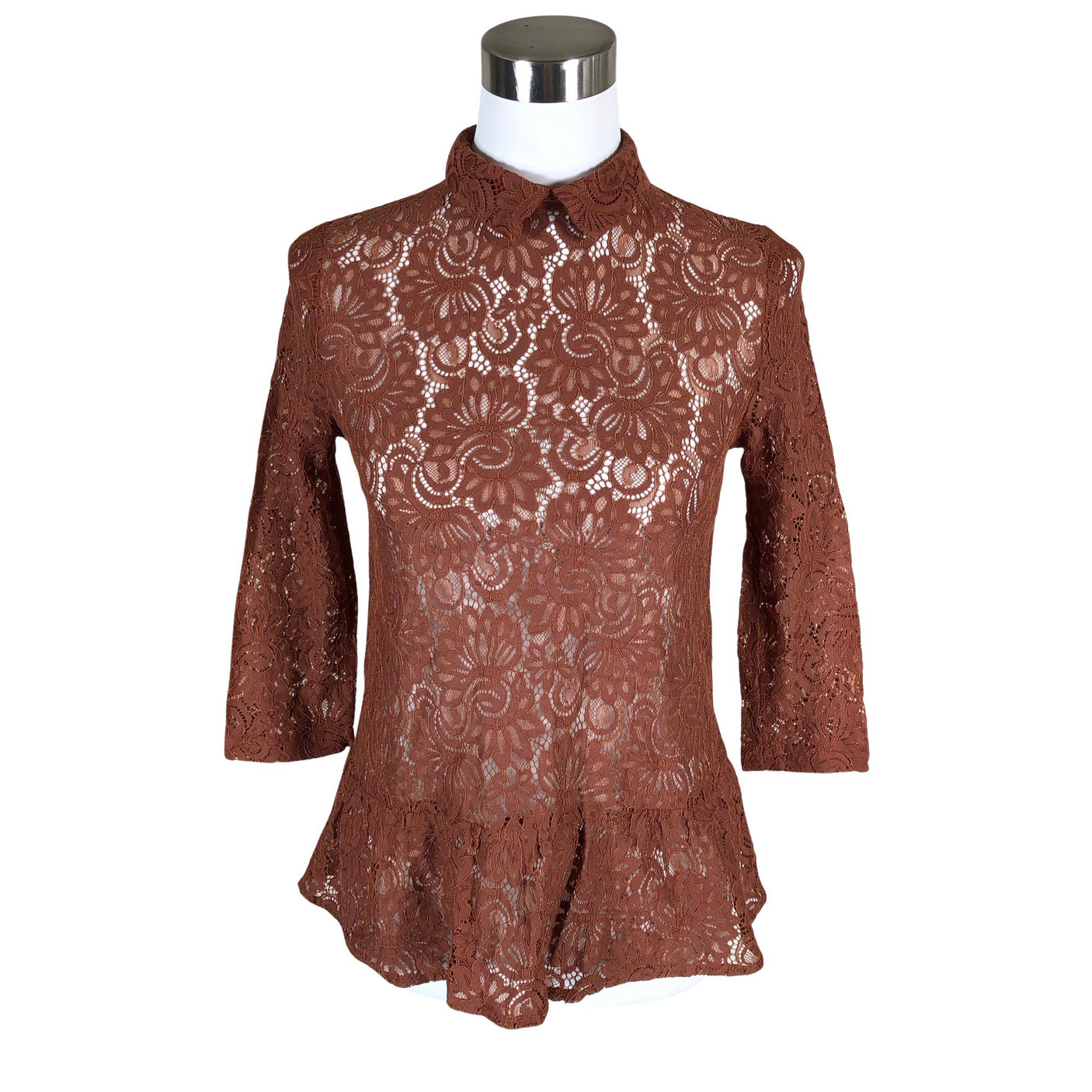 Unisex Sofie Schnoor - Pluus, suurus 34 - Pruun (1)