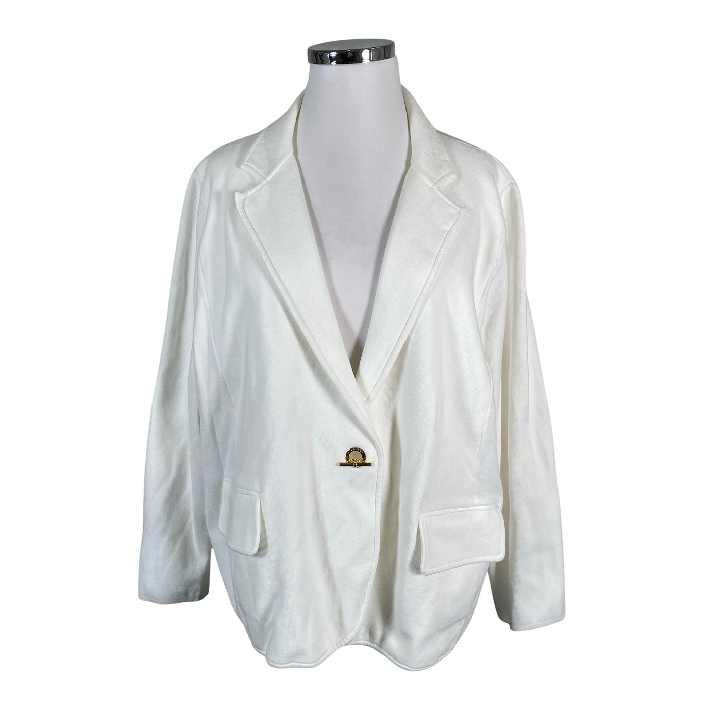 Unisex Lauren Ralph Lauren - Dressikangast jakk, suurus 48 - Looduslik valge (1)