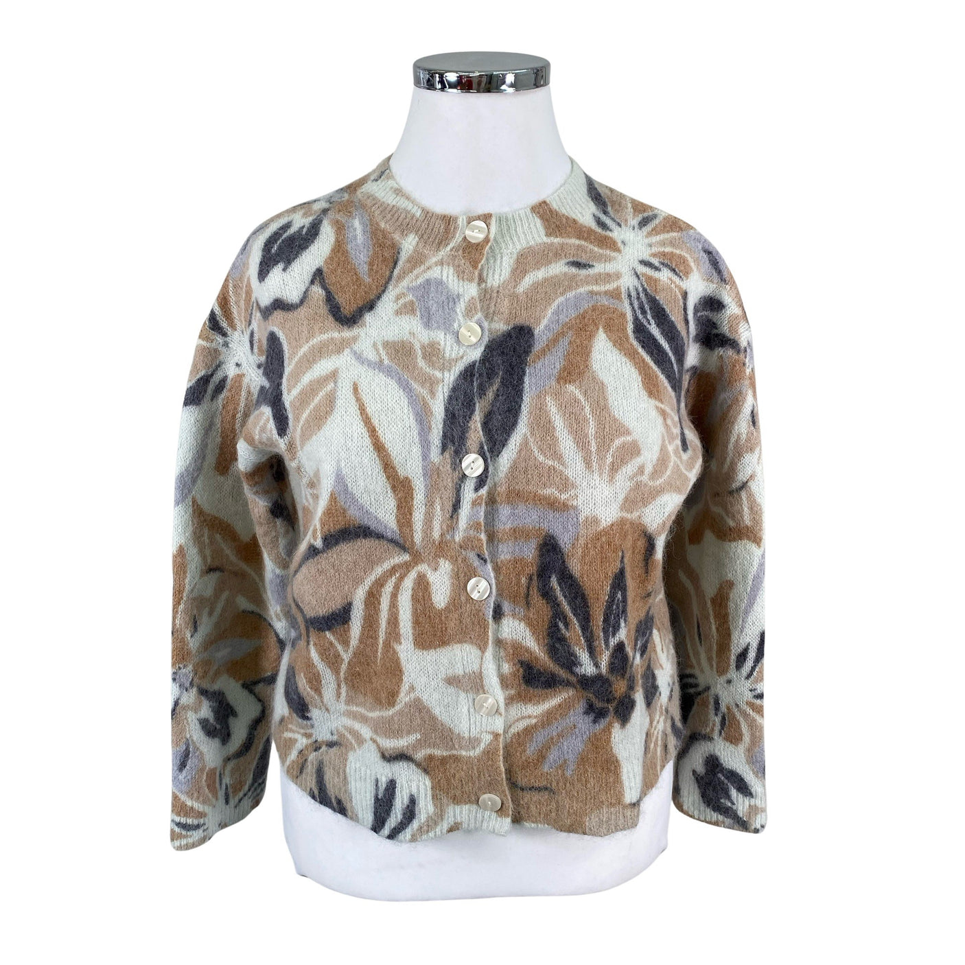 Unisex Peter Hahn - Kardigan, suurus 44 - Valge (1)