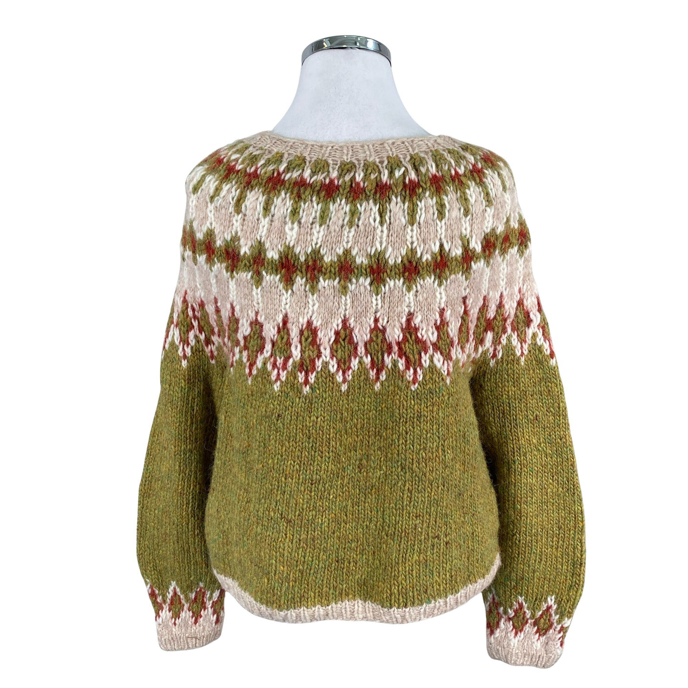 Unisex Handmade - Kampsun, suurus 44 - Roheline (2)