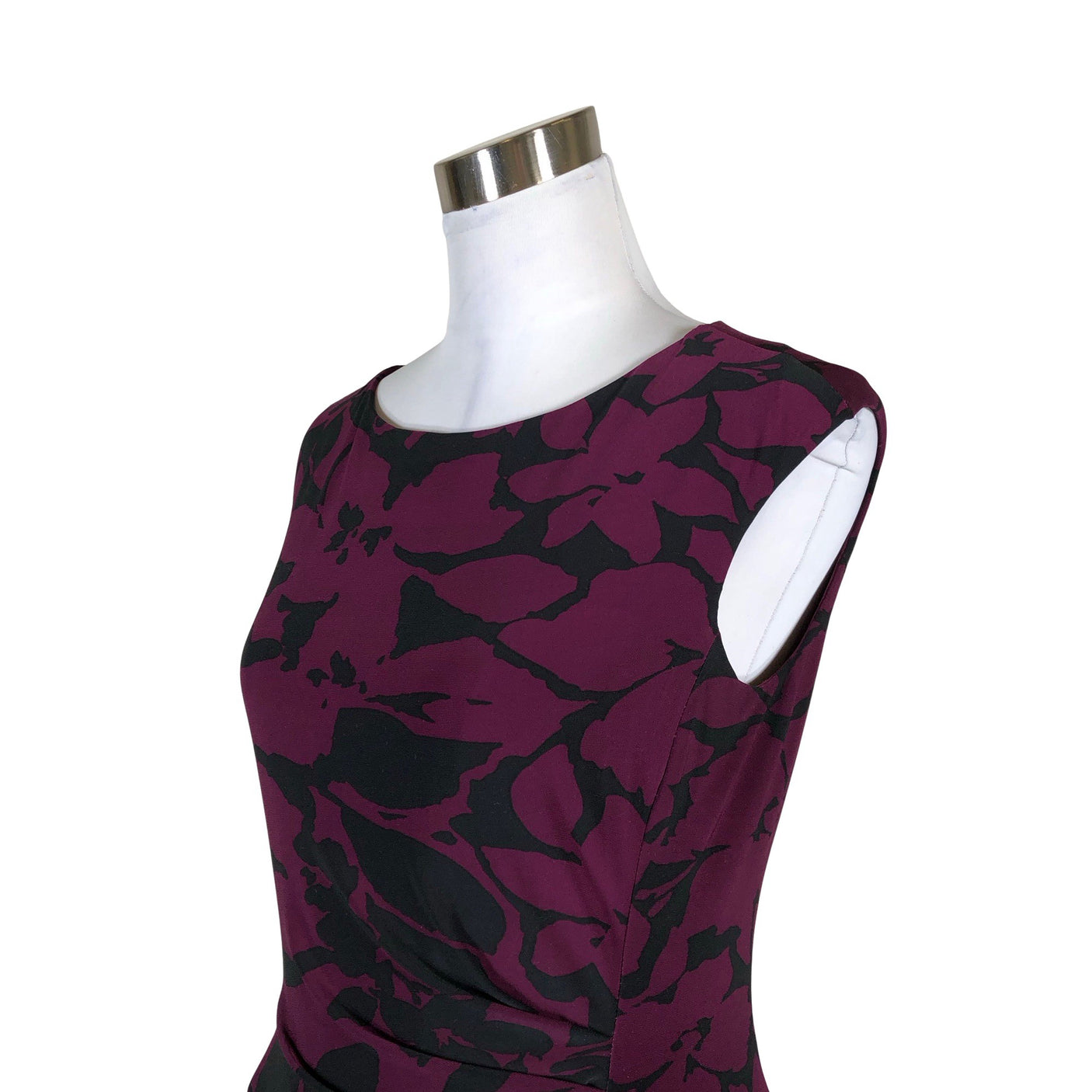 Unisex Lauren Ralph Lauren - Trikotaažist kleit, suurus 38 - Veinipunane (3)