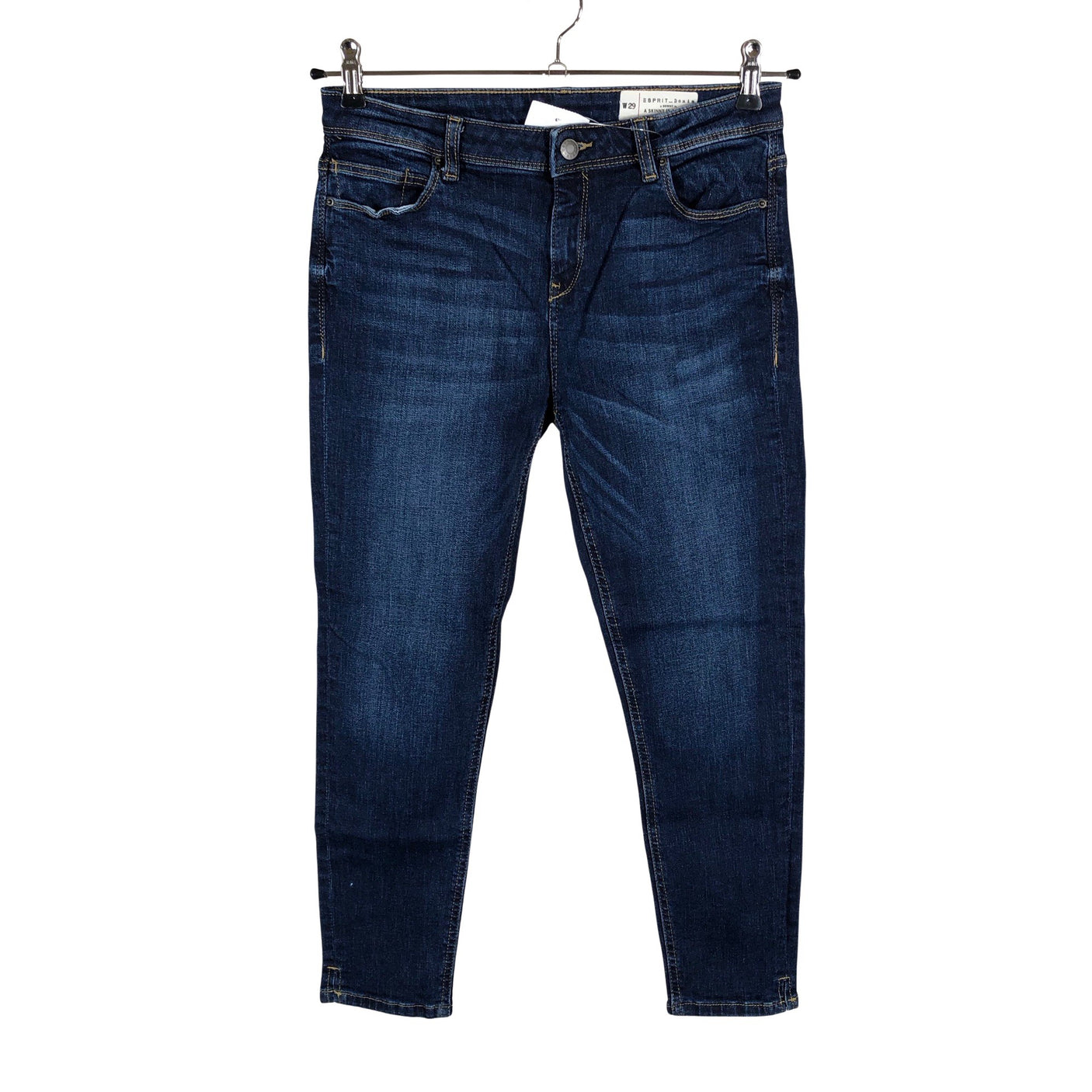 Unisex Esprit - Teksast poolpikad püksid, suurus W29 - Sinine (1)