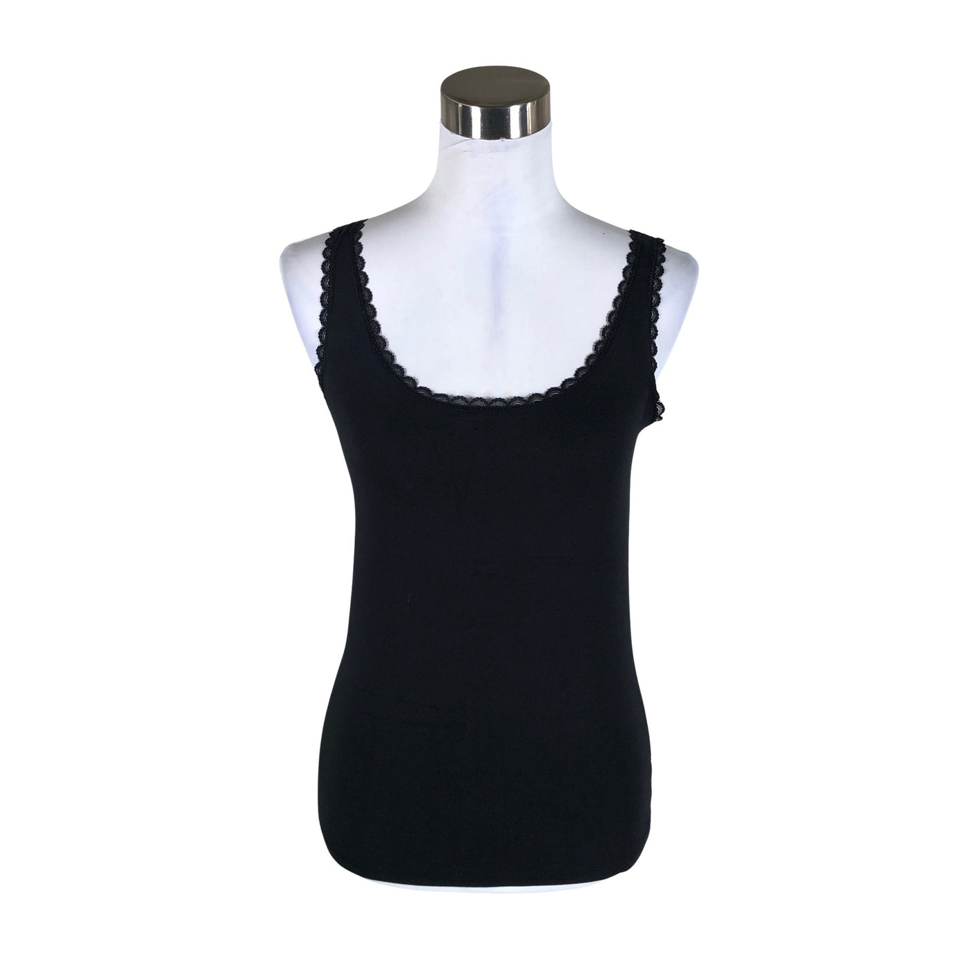 Unisex Esprit - Trikotaažist topp, suurus 38 - Must (1)