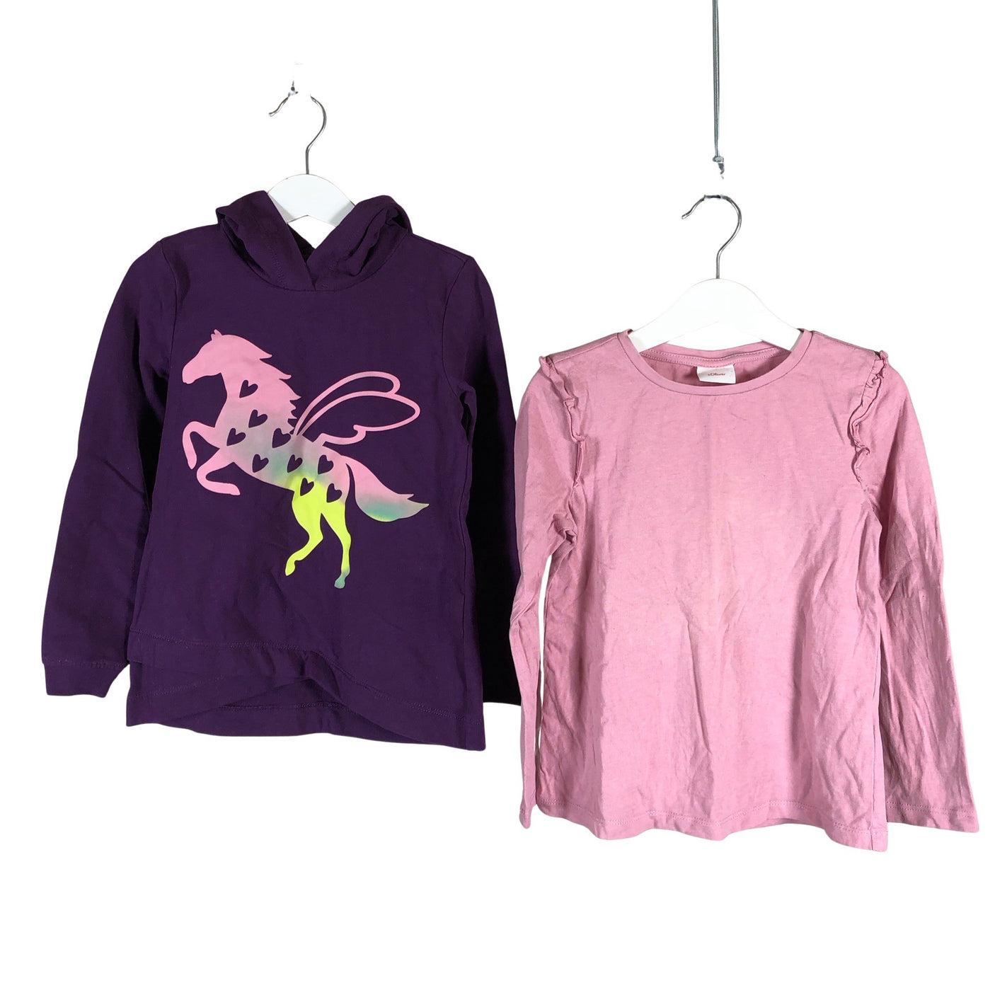 Unisex s.Oliver - Trikotaažist pluus, suurus 116 - 122 - Must (1)