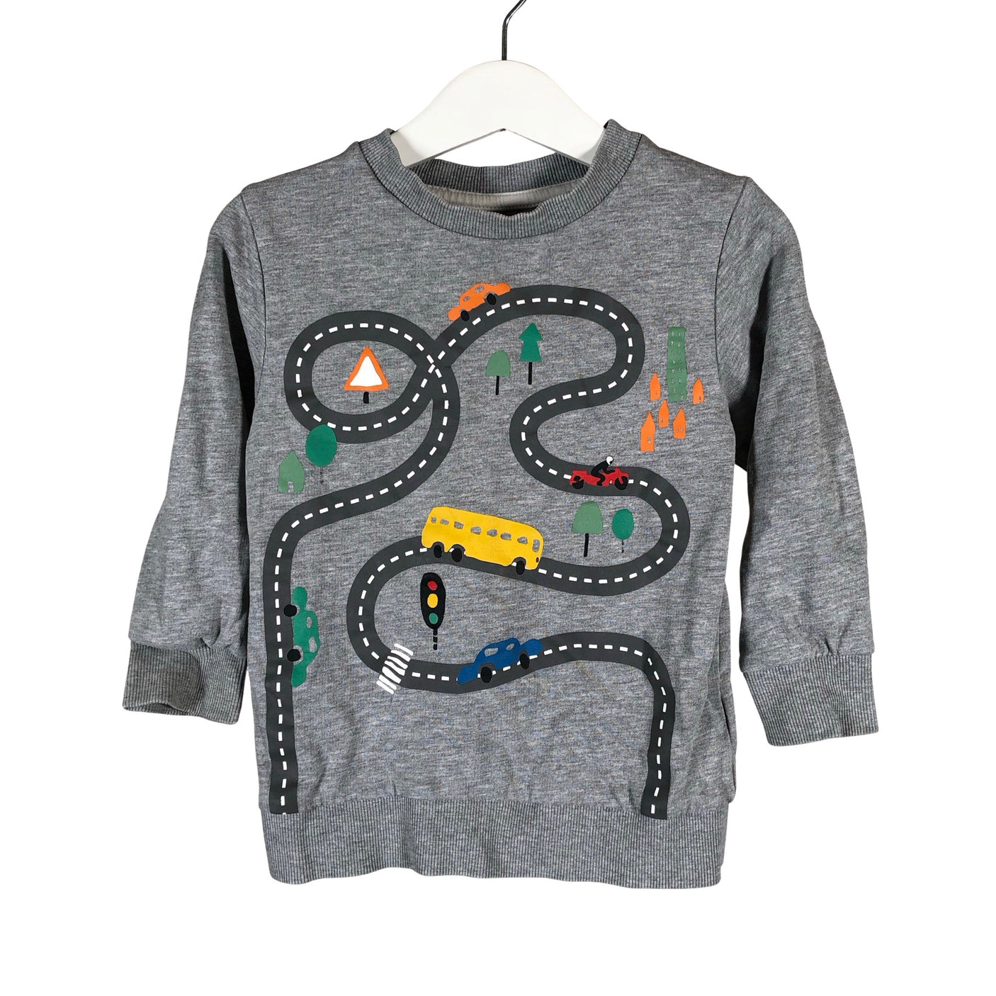 Unisex Bogi - Dressikangast pluus, suurus 92 - 98 - Hall (1)