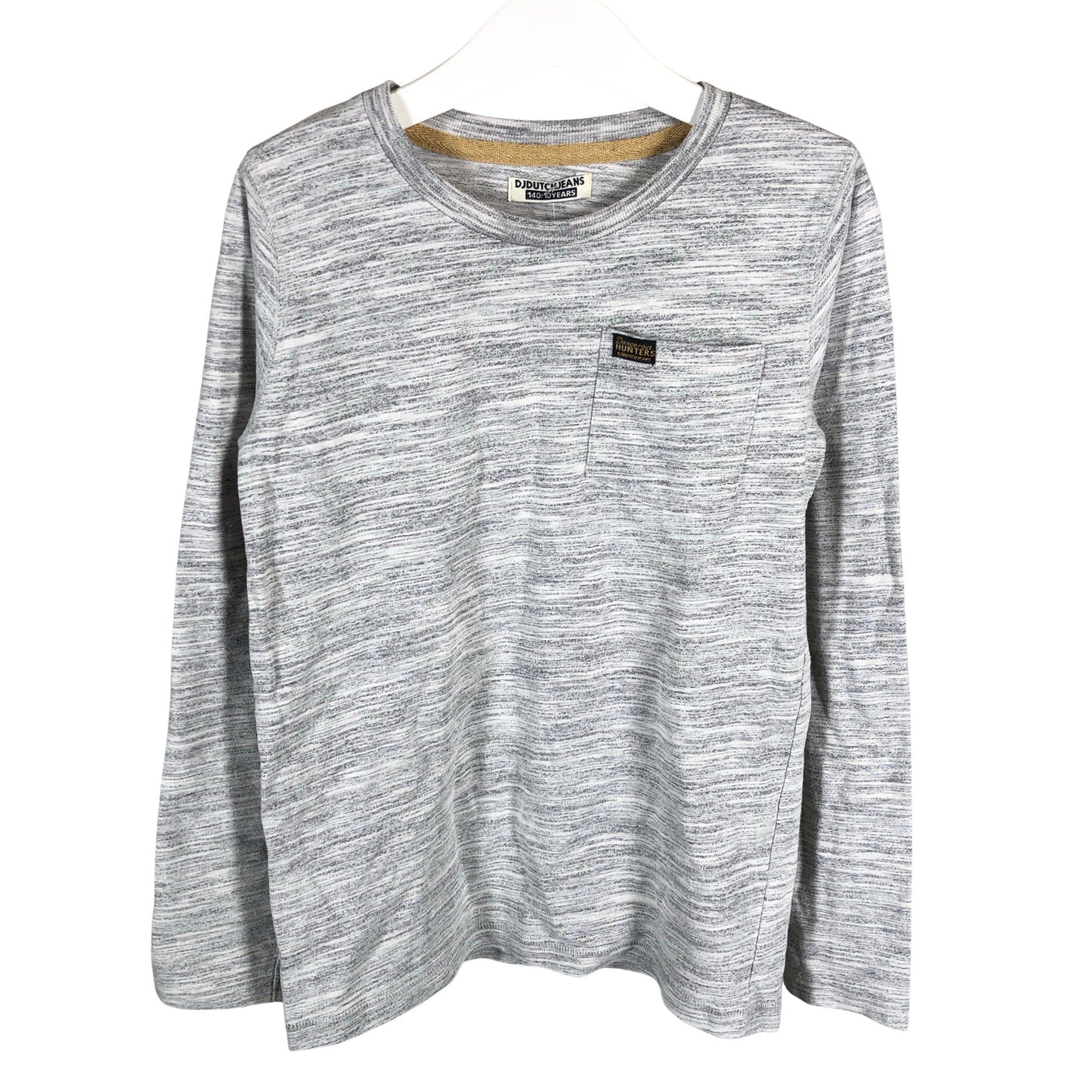 Unisex Dj Dutchjeans - Trikotaažist pluus, suurus 134 - 140 - Hall (1)