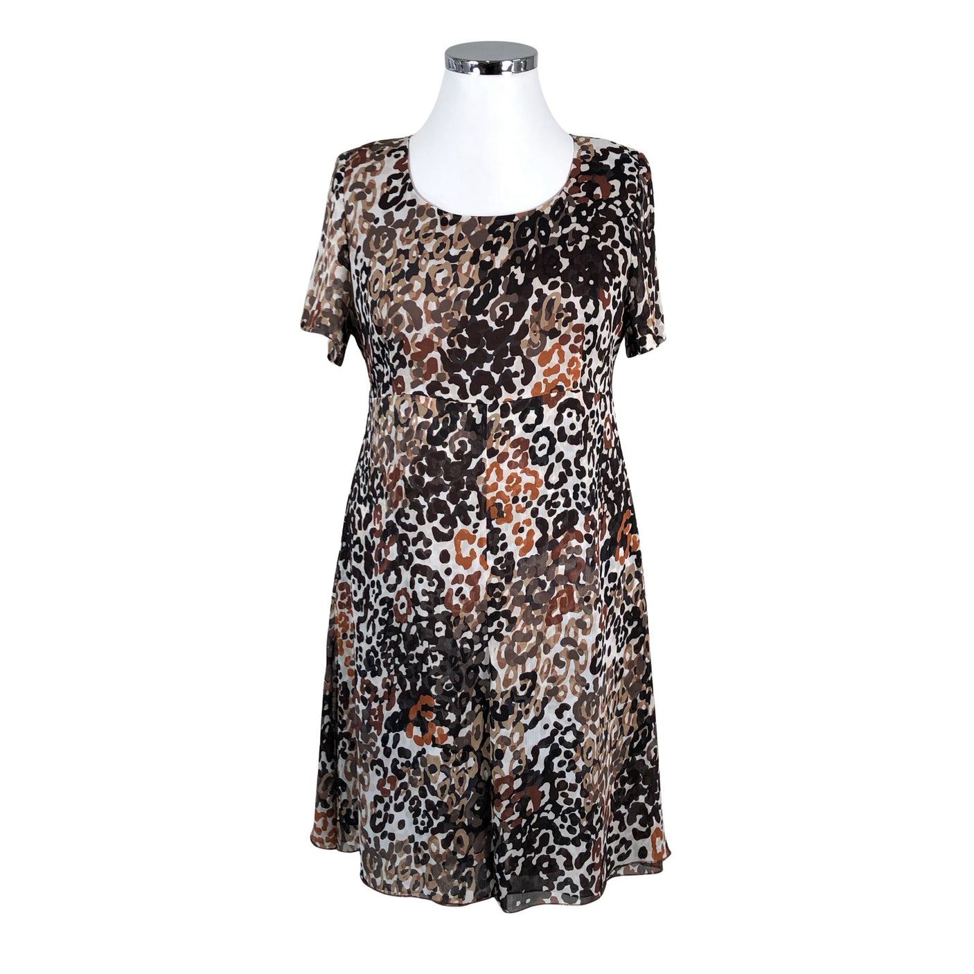 Unisex Modelia - Õhuke kleit, suurus 42 - Pruun (1)