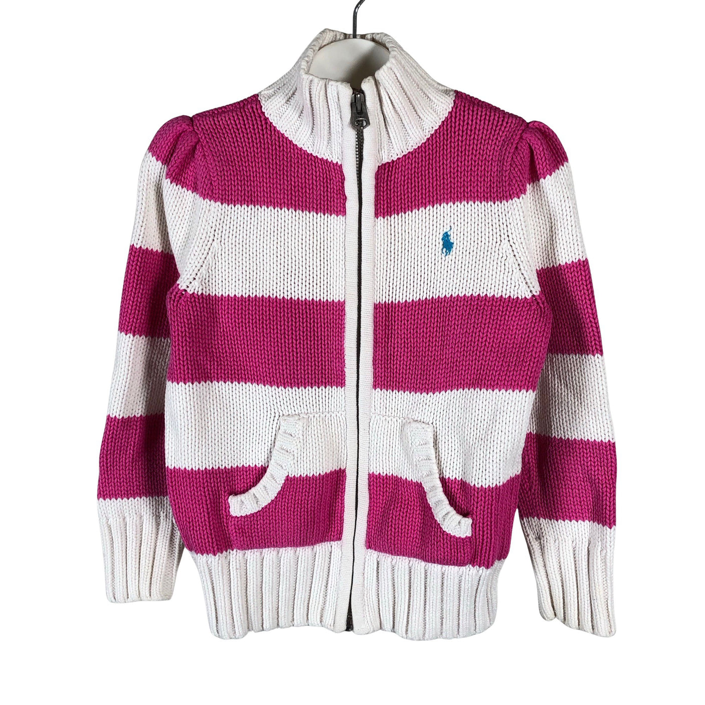 Unisex Polo Ralph Lauren - Kardigan, suurus 104 - 110 - Roosa (1)