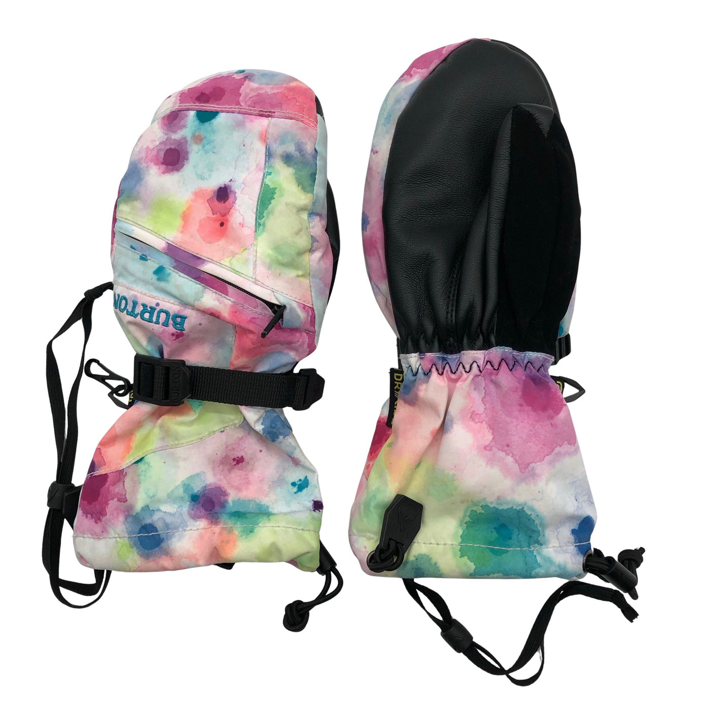 Unisex Burton - Talvekindad, suurus 13 - 15 vuotta - Heleroosa (1)