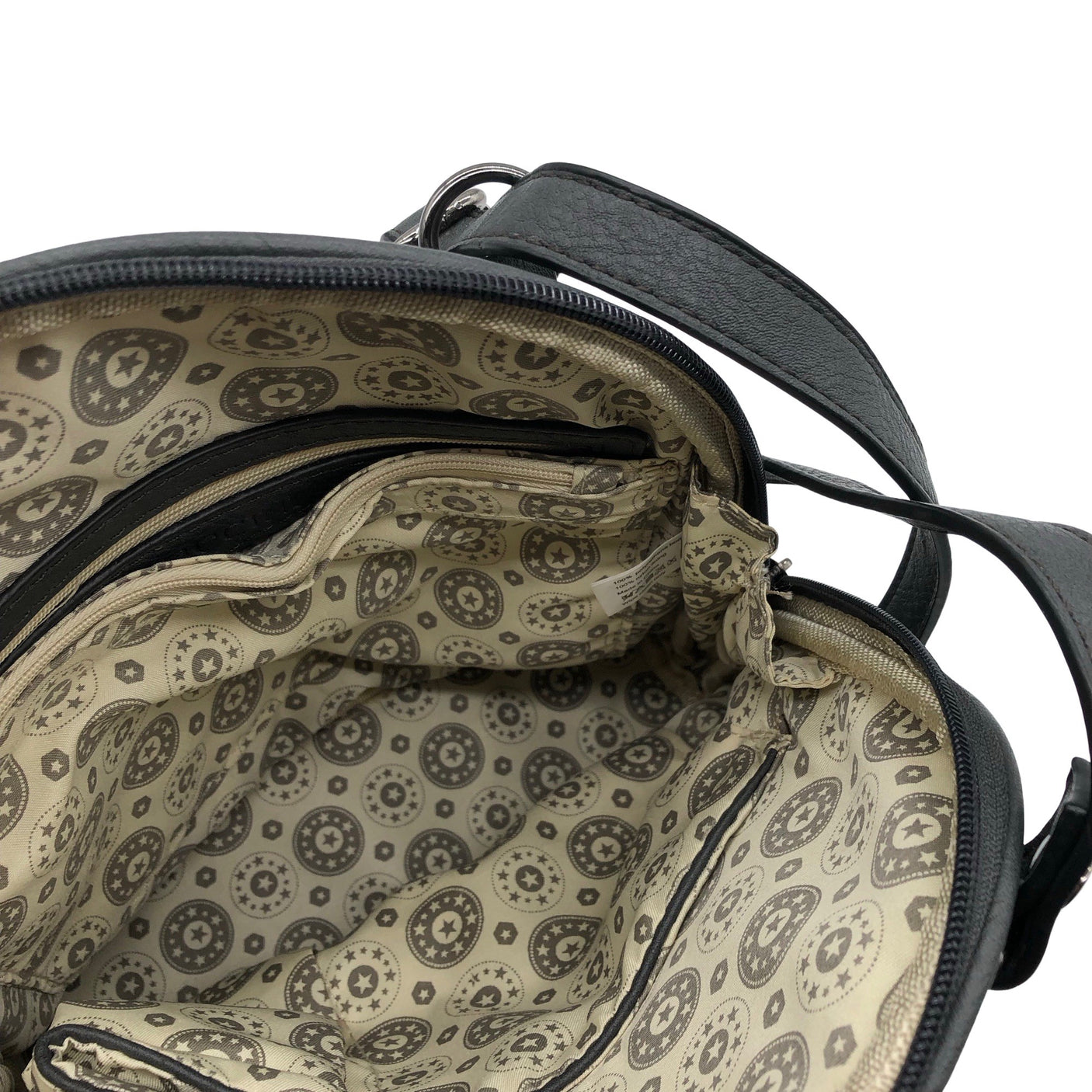 Unisex Puccini - Õlakott, suurus Midi - Hall (2)