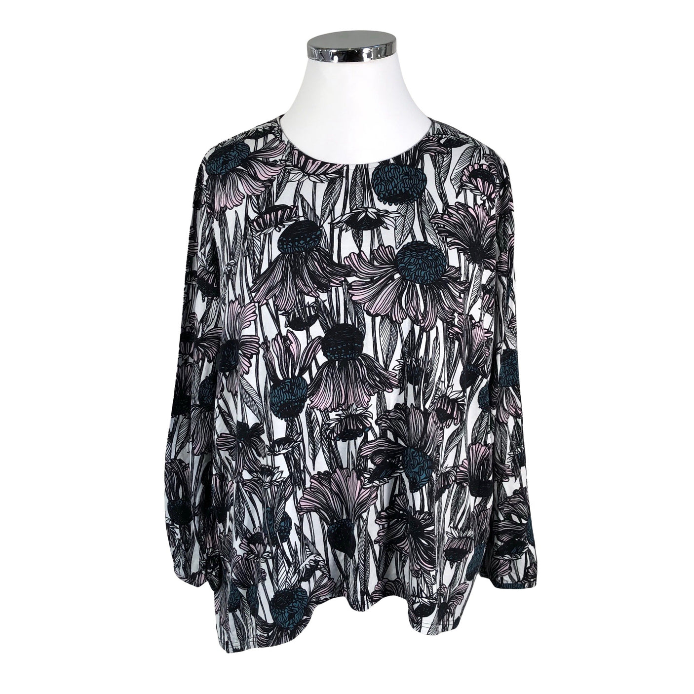 Unisex Nanso - Trikotaažist tuunika, suurus 50 - Valge (1)