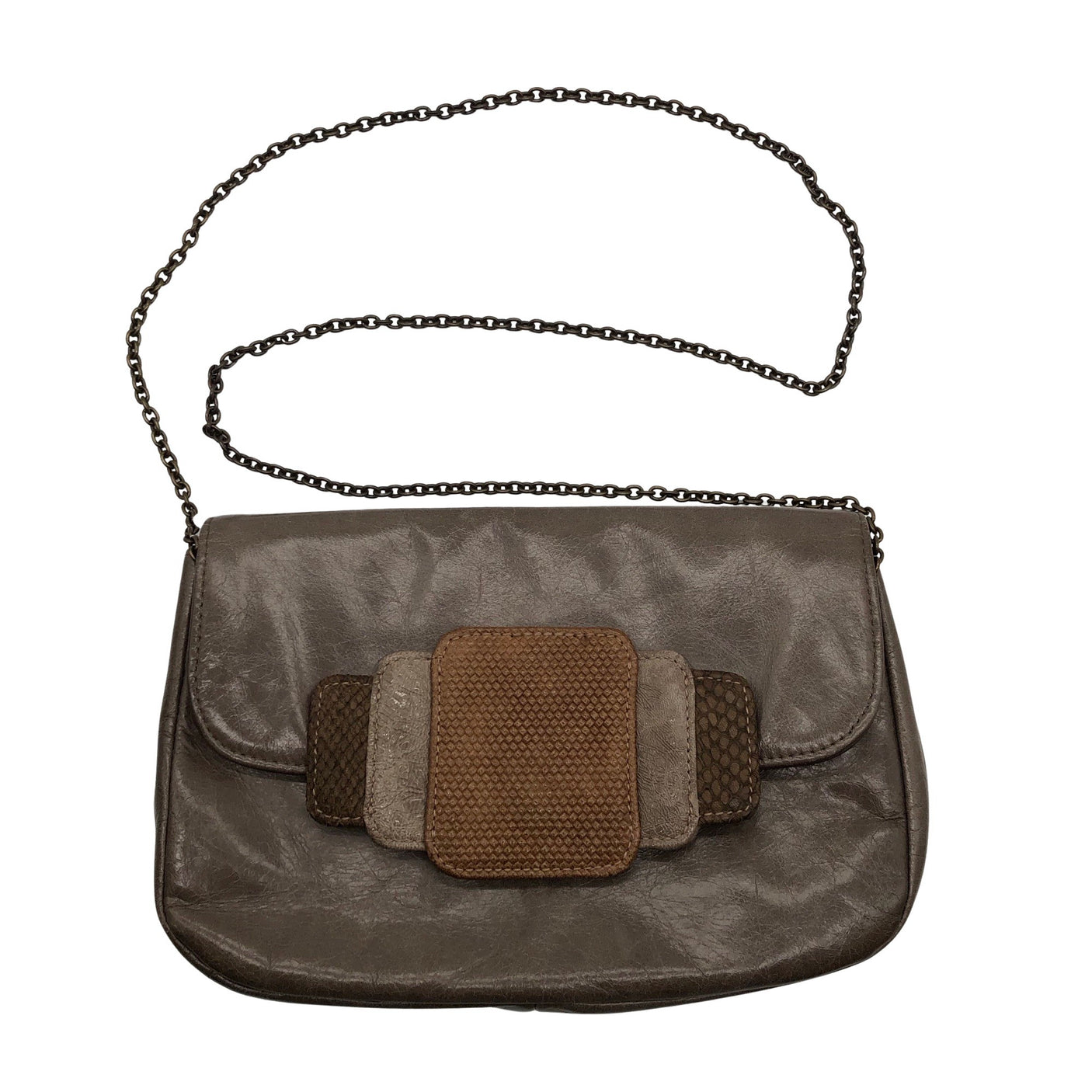 Unisex Lauren Merkin - Õlakott, suurus Mini - Hall (1)