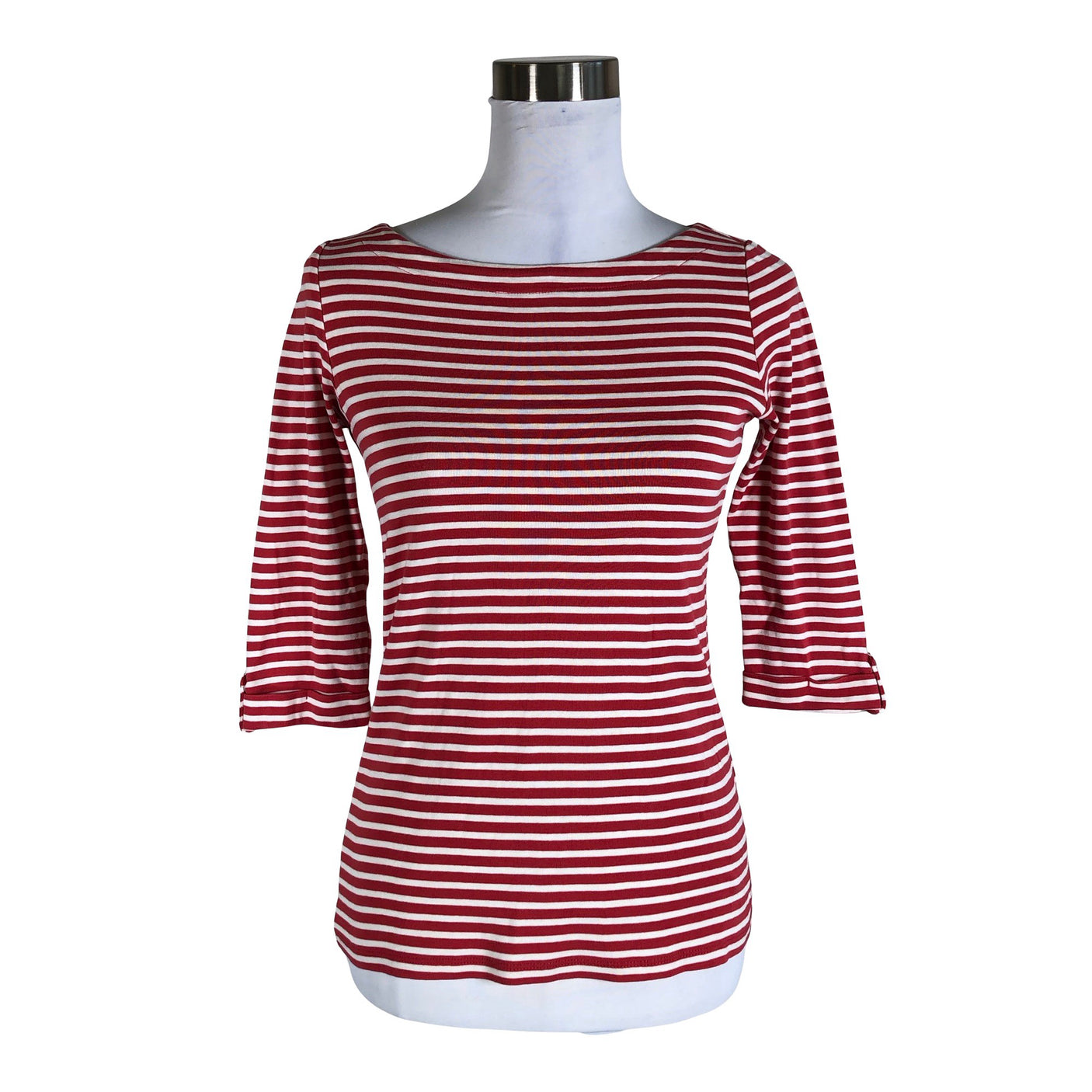 Unisex Esprit - Trikotaažist pluus, suurus 36 - Punane (1)