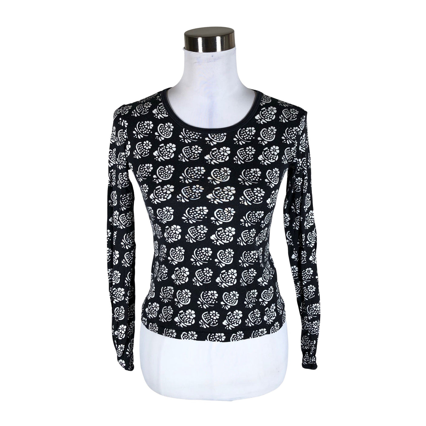 Unisex Marimekko - Trikotaažist pluus, suurus 34 - Must (1)