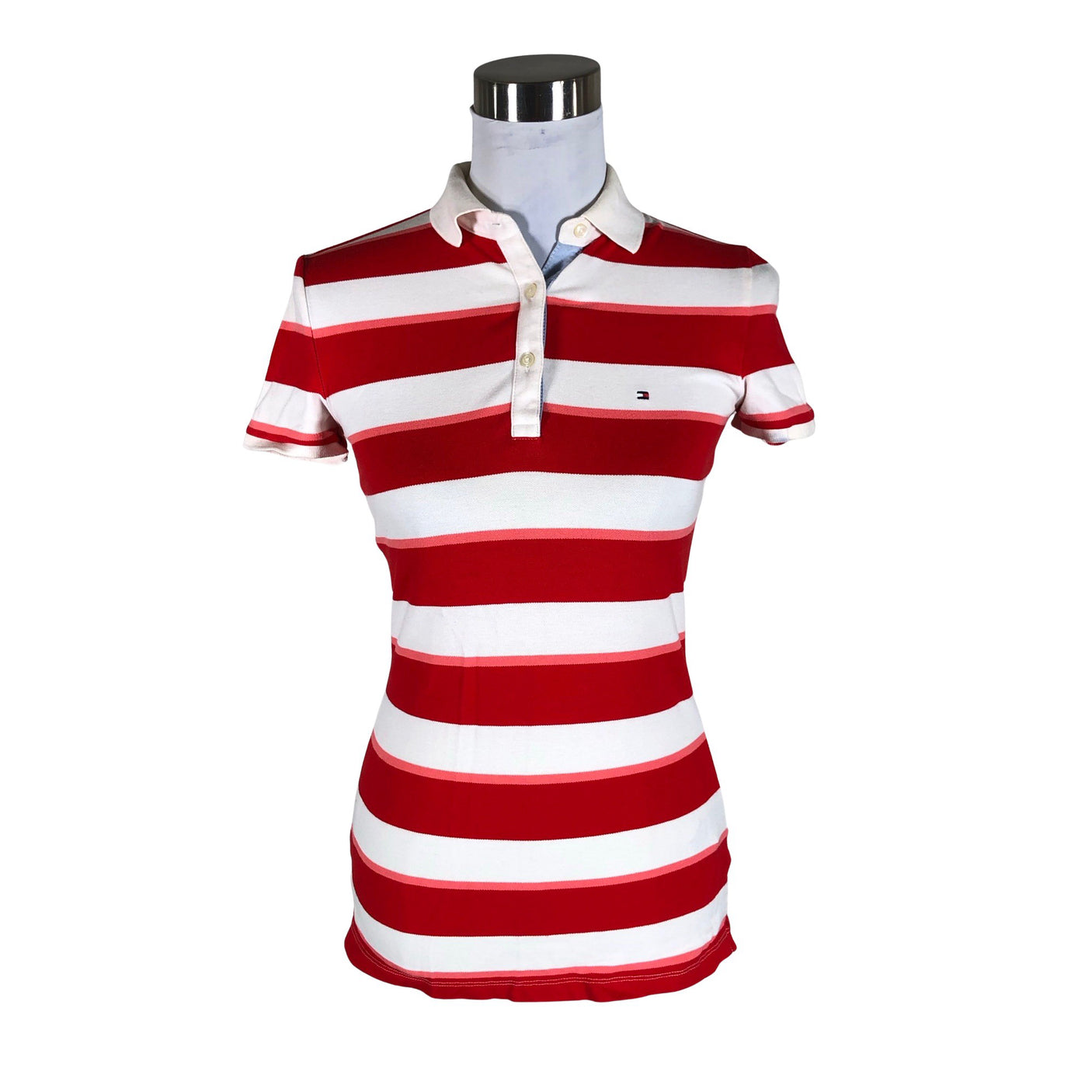 Unisex Tommy Hilfiger - Polosärk, suurus 34 - Punane (1)