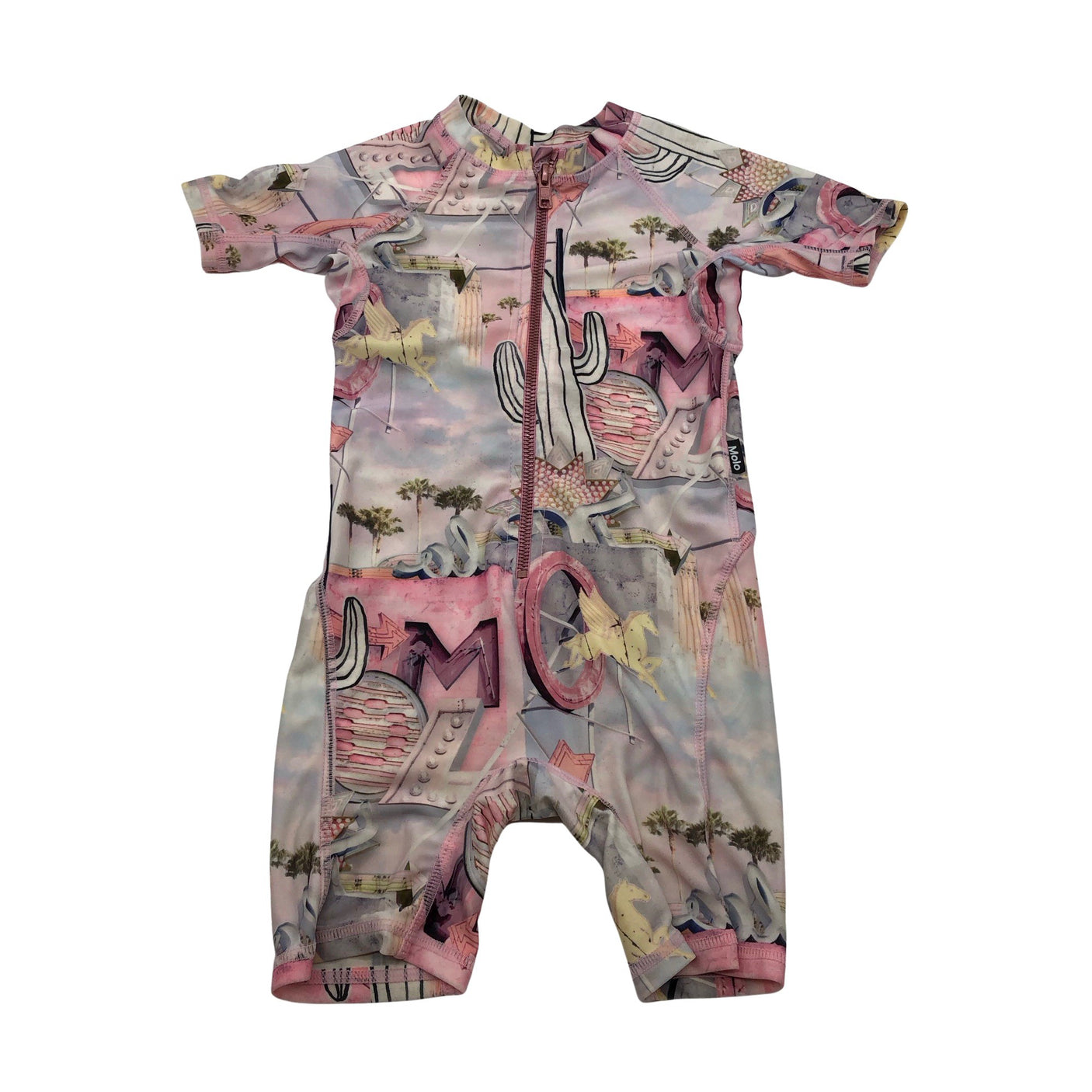 Unisex Molo Kids - Ujumistrikoo, suurus 86 - 92 - Heleroosa (1)