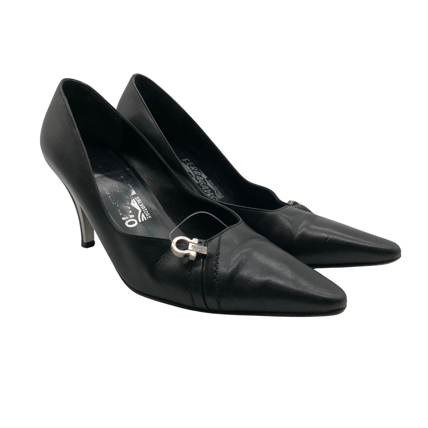 Unisex Salvatore Ferragamo - Kontsakingad, suurus 39 - Must (2)