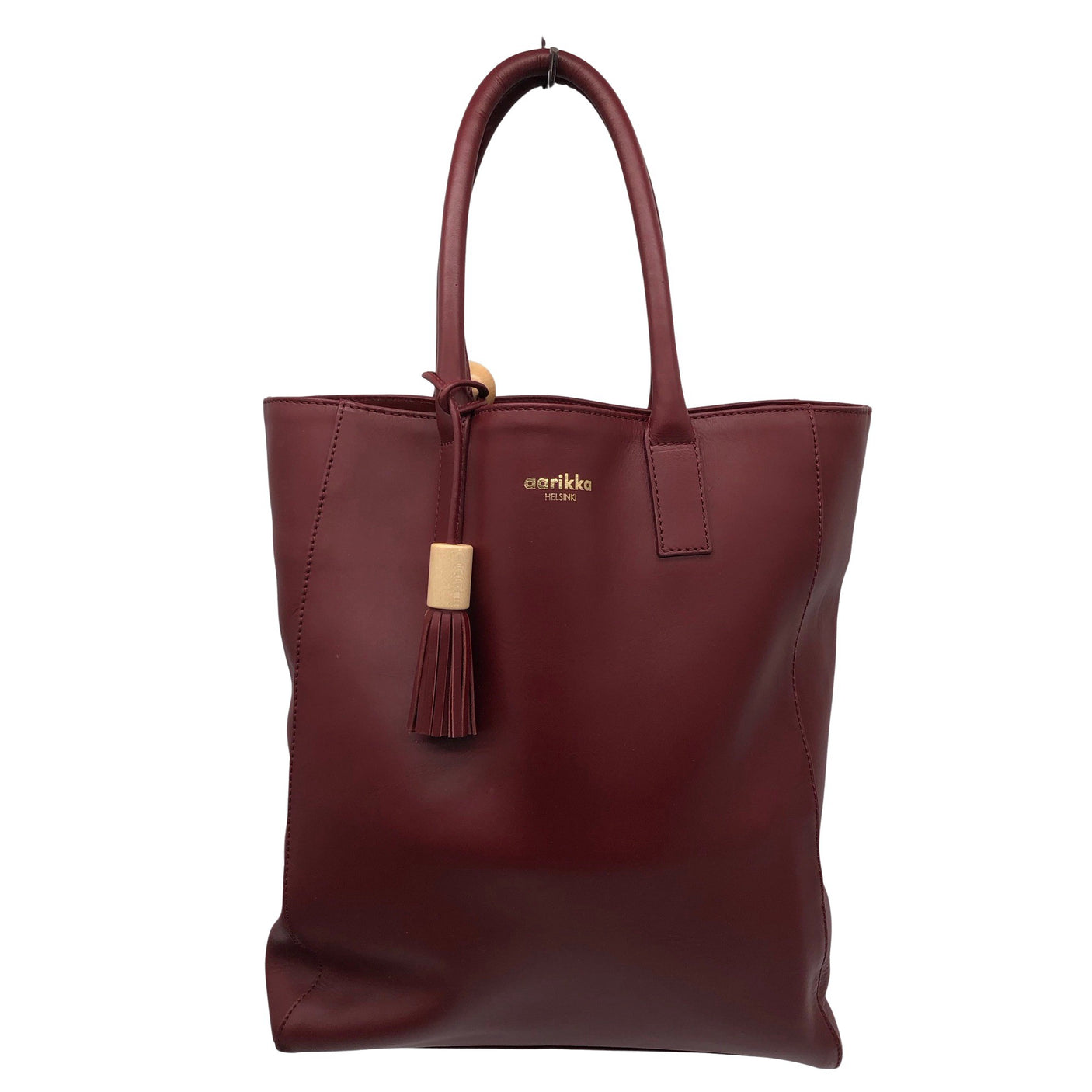 Unisex Aarikka - Käekott, suurus Maxi - Veinipunane (1)