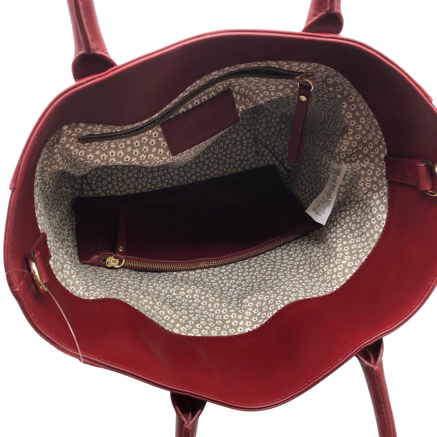 Unisex Aarikka - Käekott, suurus Maxi - Veinipunane (3)