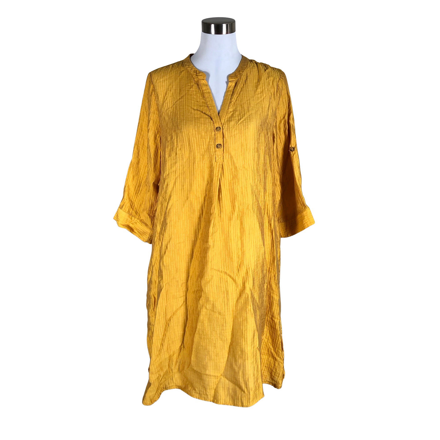 Unisex Cream - Mitteveniv kleit, suurus 36 - Oranž (1)