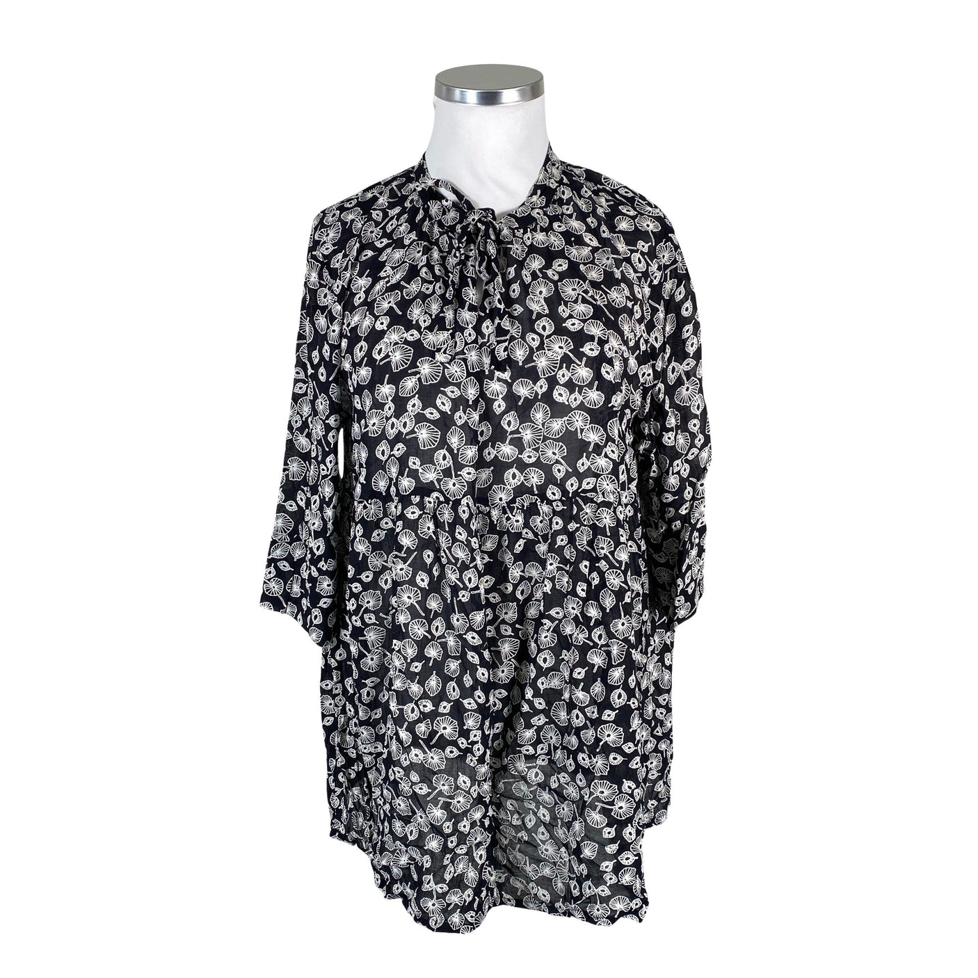 Unisex The Masai - Õhuke kleit, suurus 44 - Must (1)