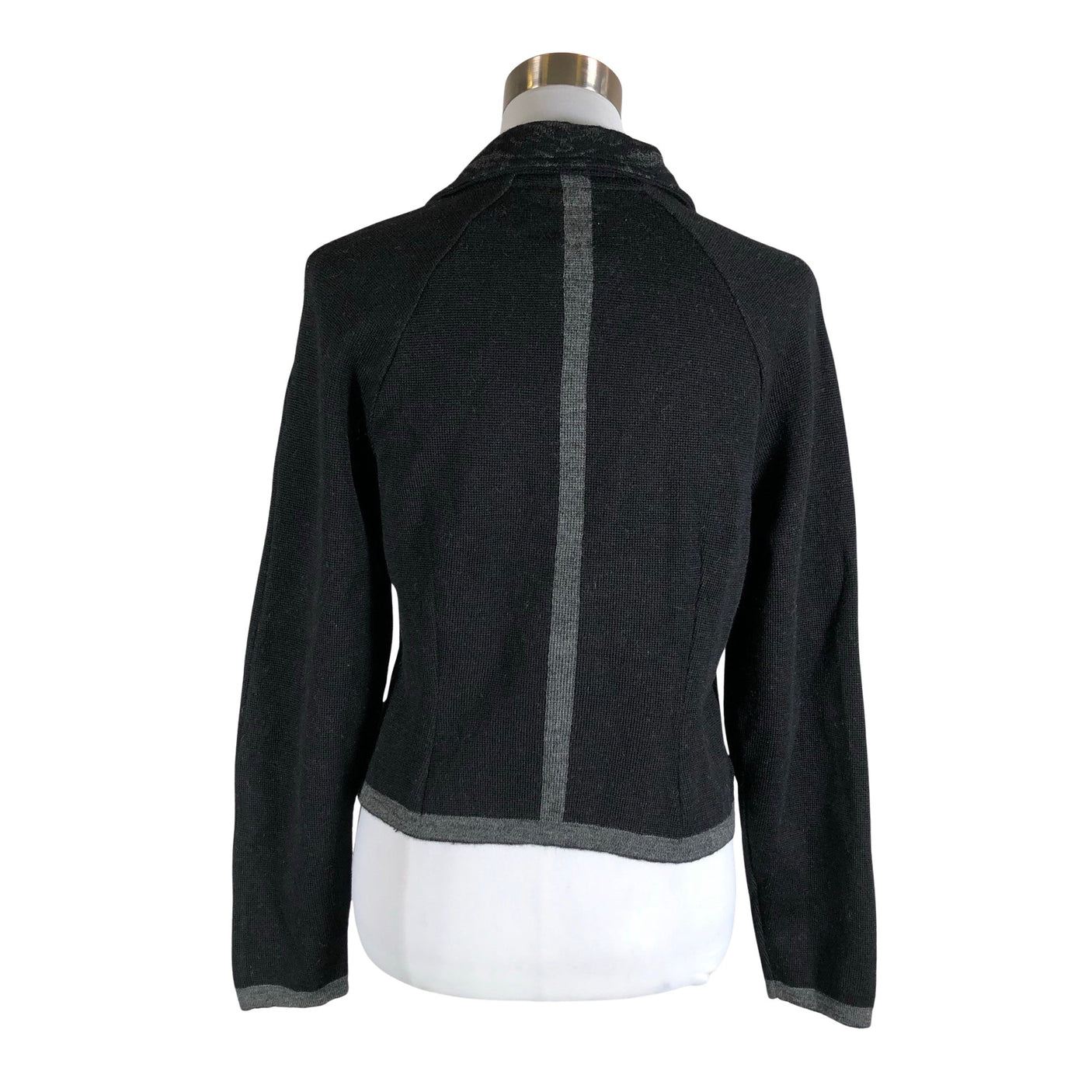 Unisex Eva & Claudi - Kardigan, suurus 38 - Must (2)