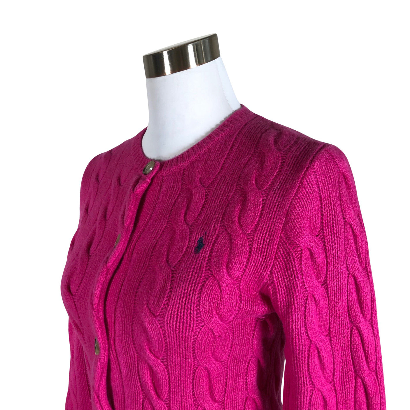 Unisex Polo Ralph Lauren - Kardigan, suurus 34 - Roosa (3)