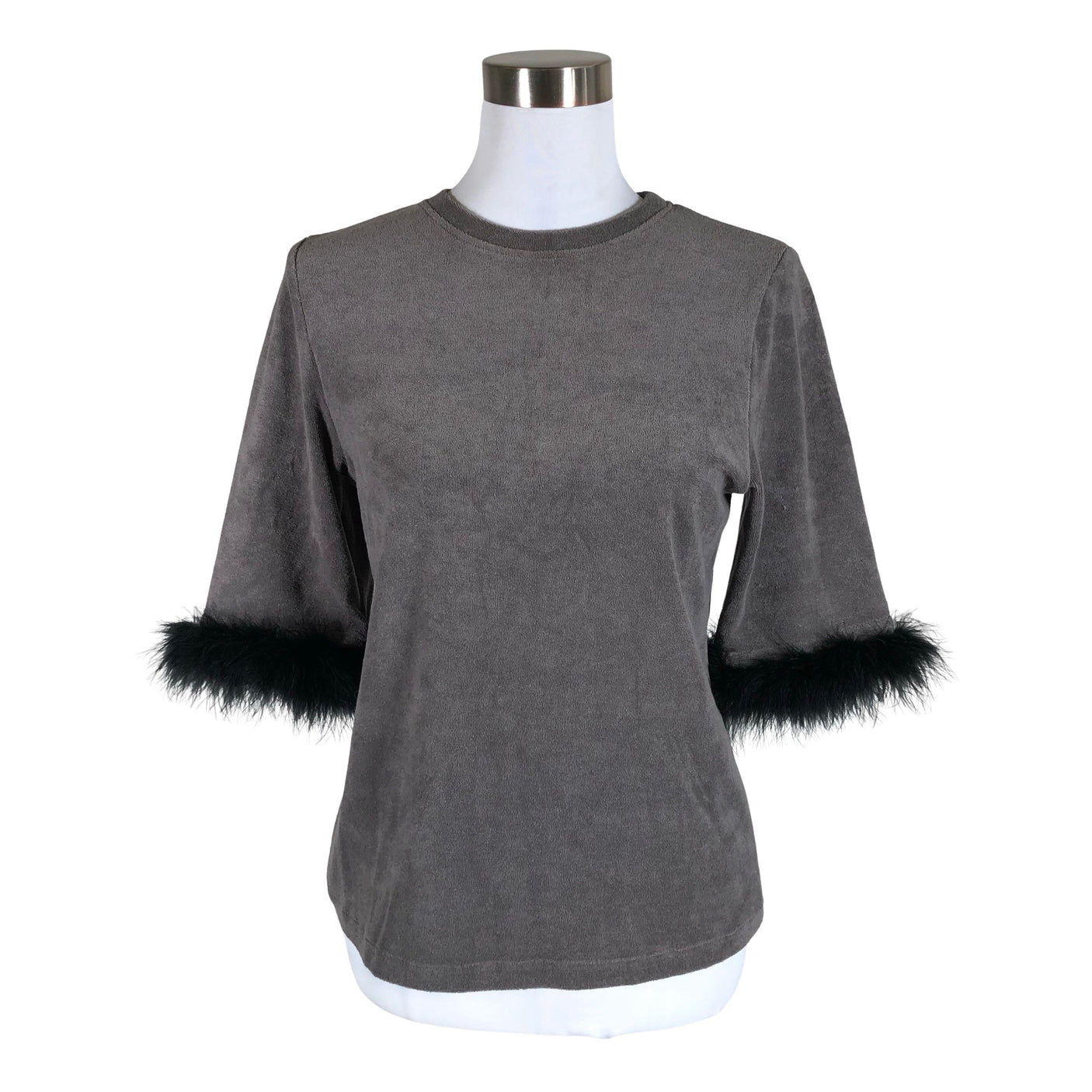 Unisex Kriss Soonik - Dressikangast pluus, suurus 36 - Hall (1)