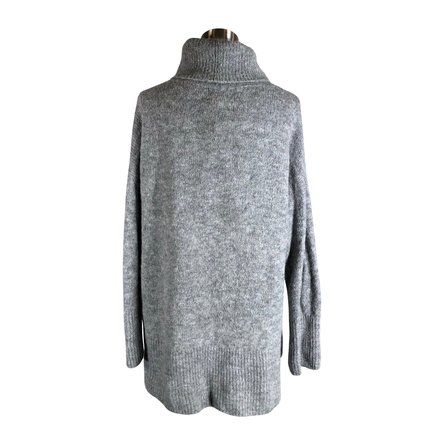 Unisex Alpaka - Kampsun, suurus 40 - Hall (2)