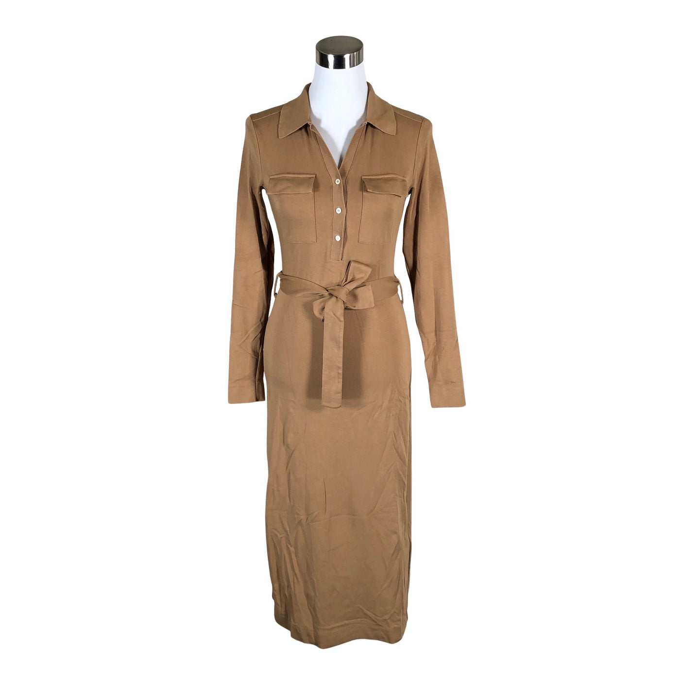 Unisex Gant - Trikotaažist kleit, suurus 34 - Pruun (1)