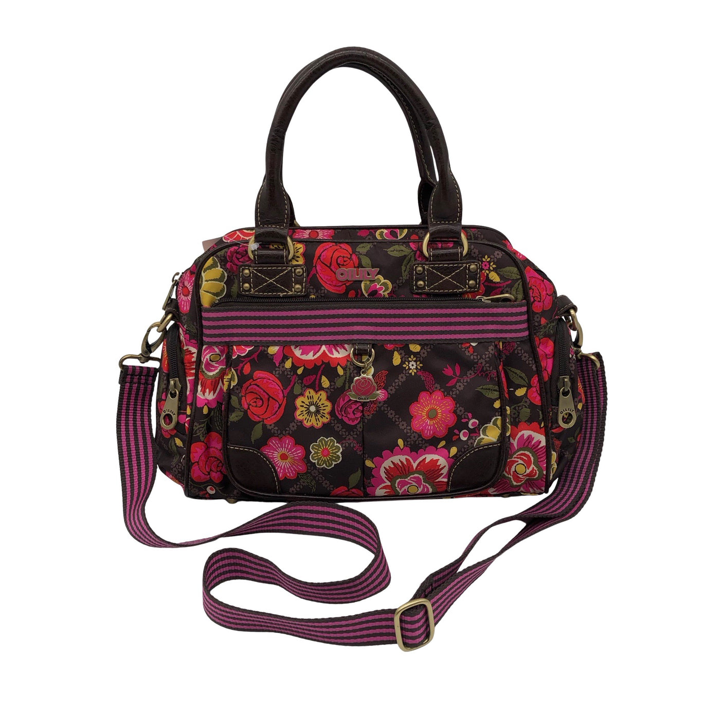 Unisex Oilily - Käekott, suurus Midi - Pruun (1)