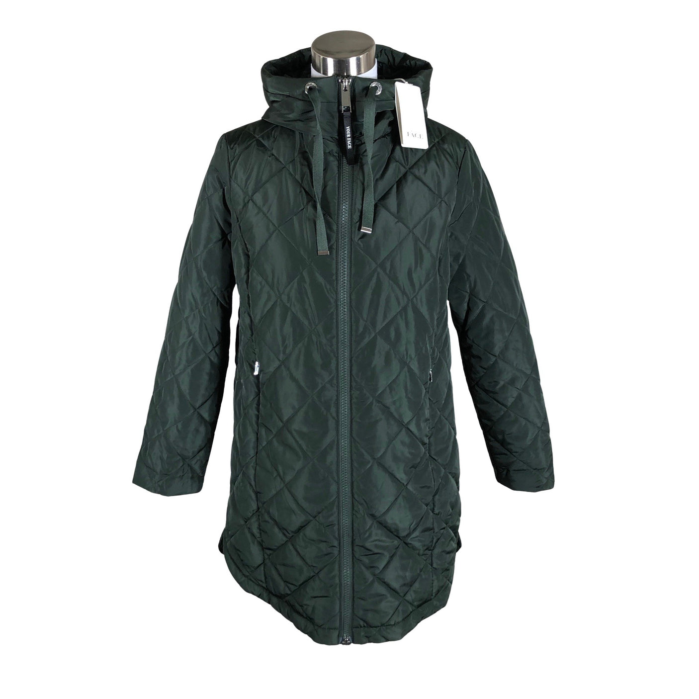 Unisex Your Face - Õhem talvejope, suurus 34 - Roheline (1)