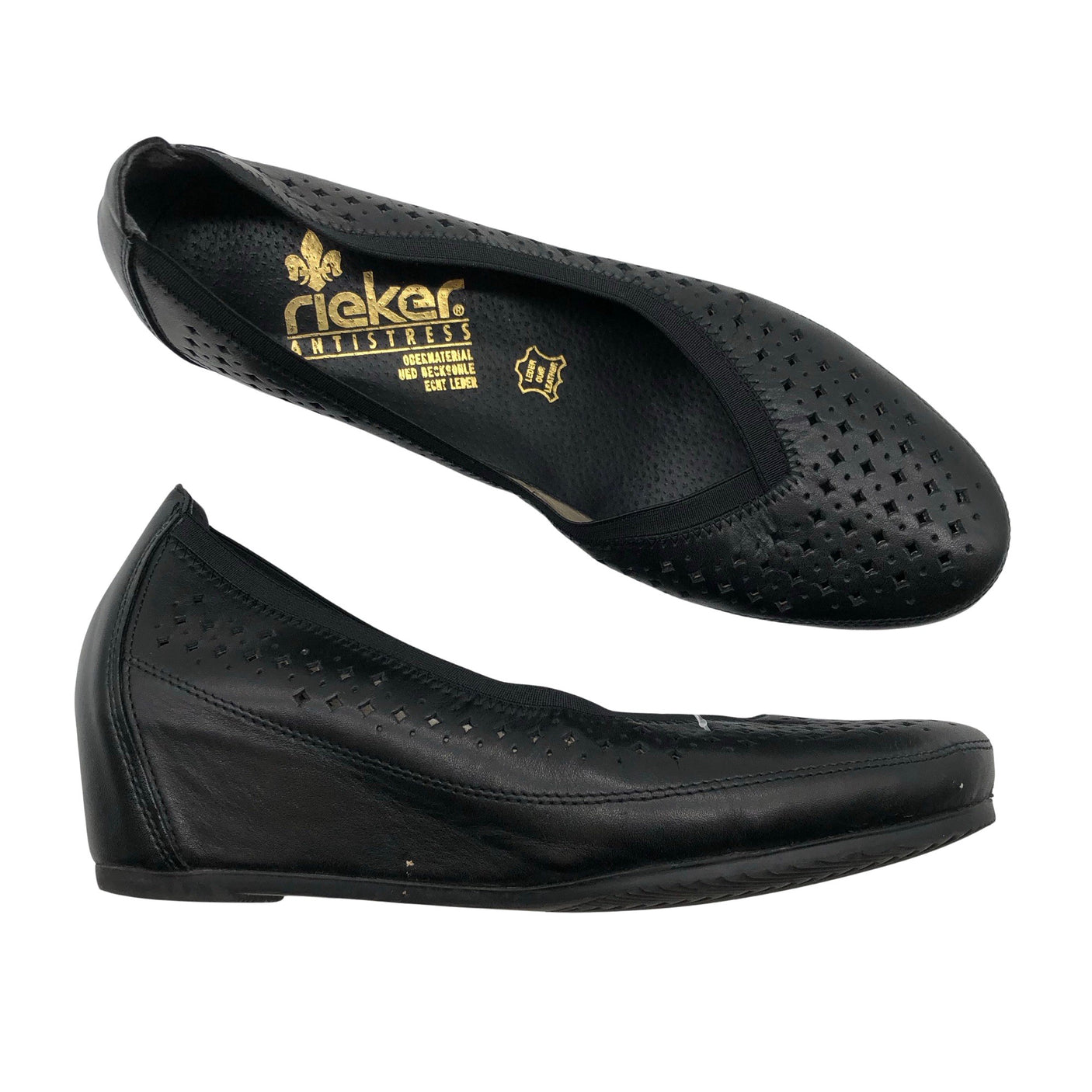Unisex Rieker - Kiilkontsaga kingad, suurus 40 - Pruun (1)