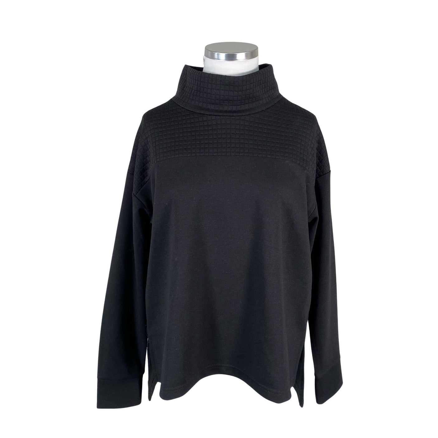 Unisex Luhta - Trikotaažist pluus, suurus 44 - Must (1)