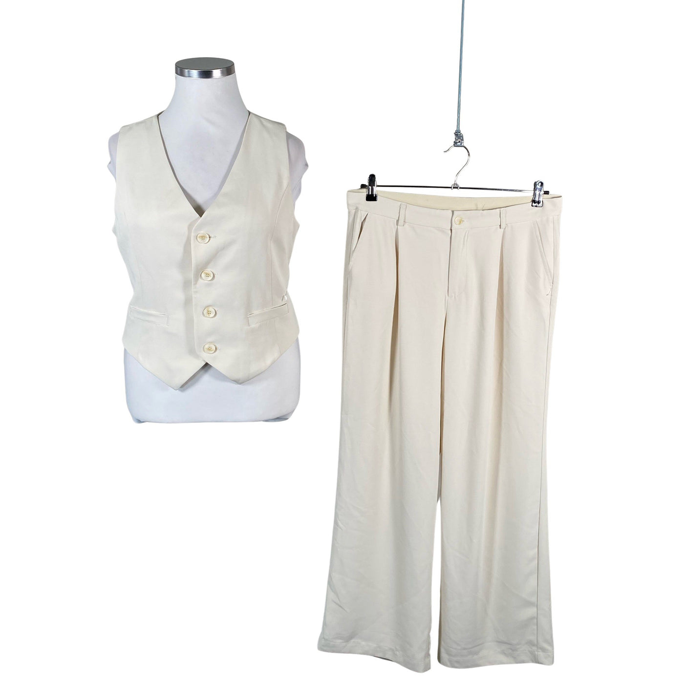 Unisex Cream - Kostüüm, suurus 42 - Beige (1)