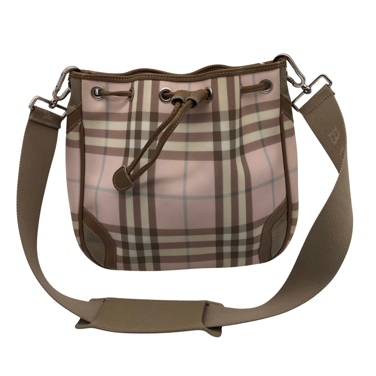 Unisex Burberry - Õlakott, suurus Midi - Heleroosa (1)