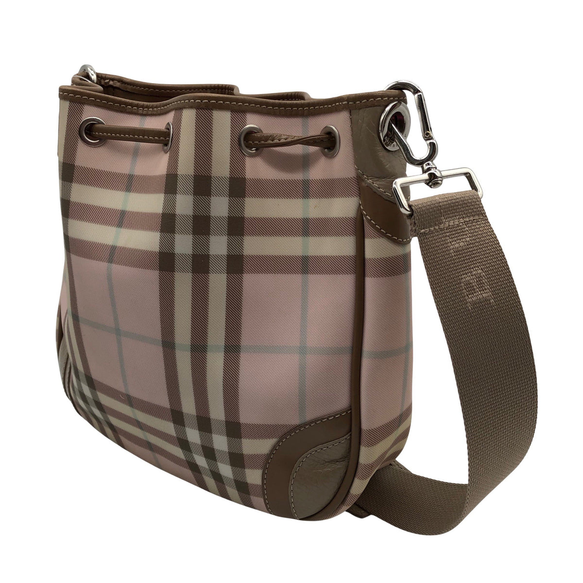 Unisex Burberry - Õlakott, suurus Midi - Heleroosa (2)
