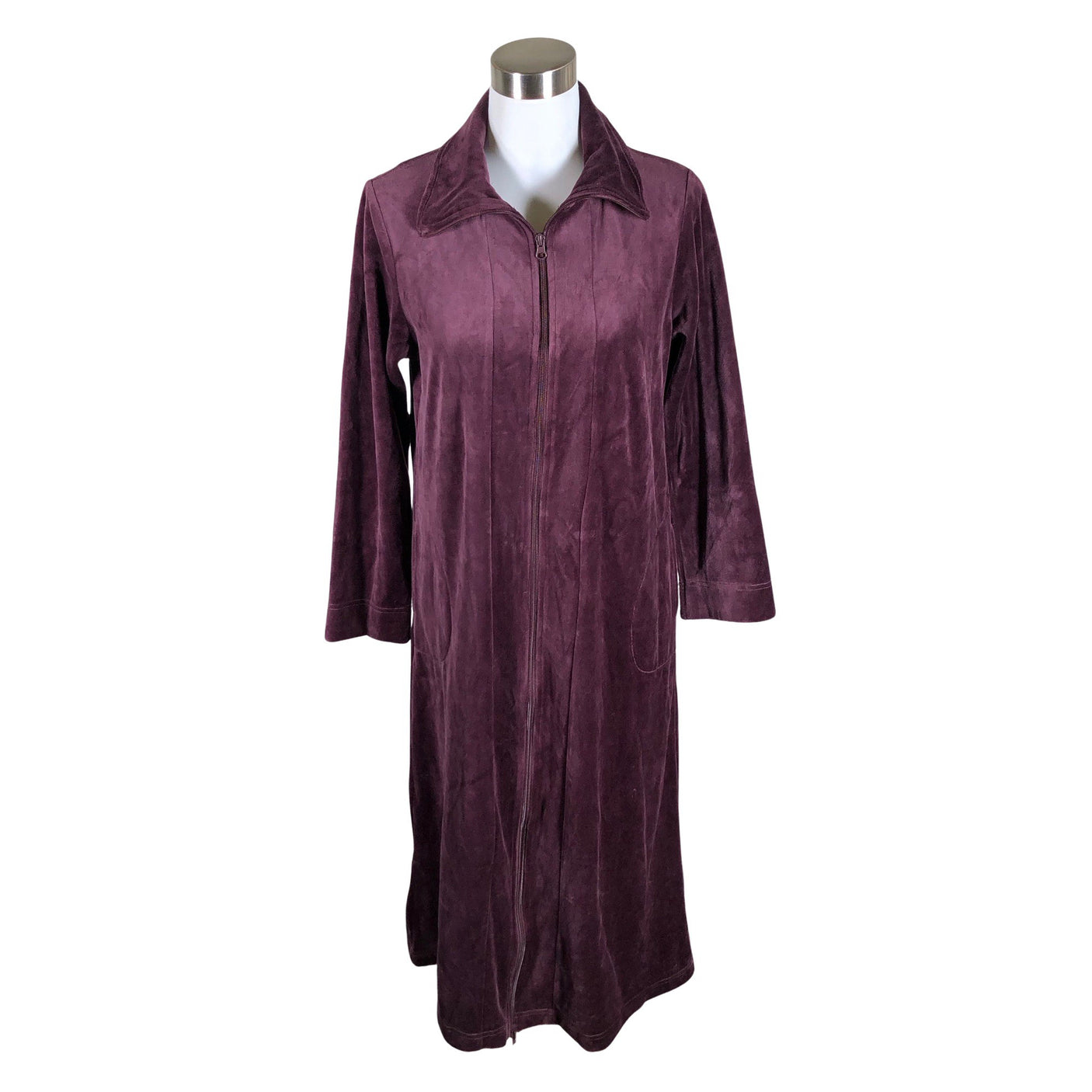 Unisex Damella - Dressikangast kleit, suurus 36 - Veinipunane (1)